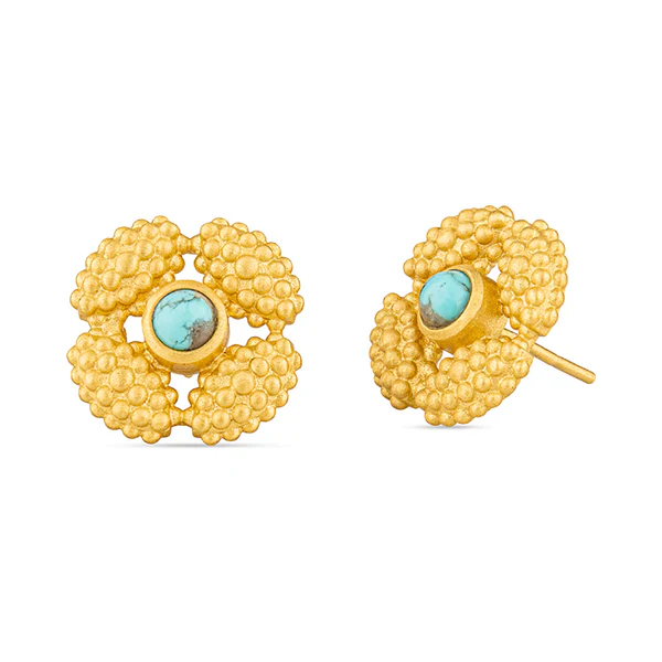 CHRISTINA GREENE AZURE SKIES STUD EARRING