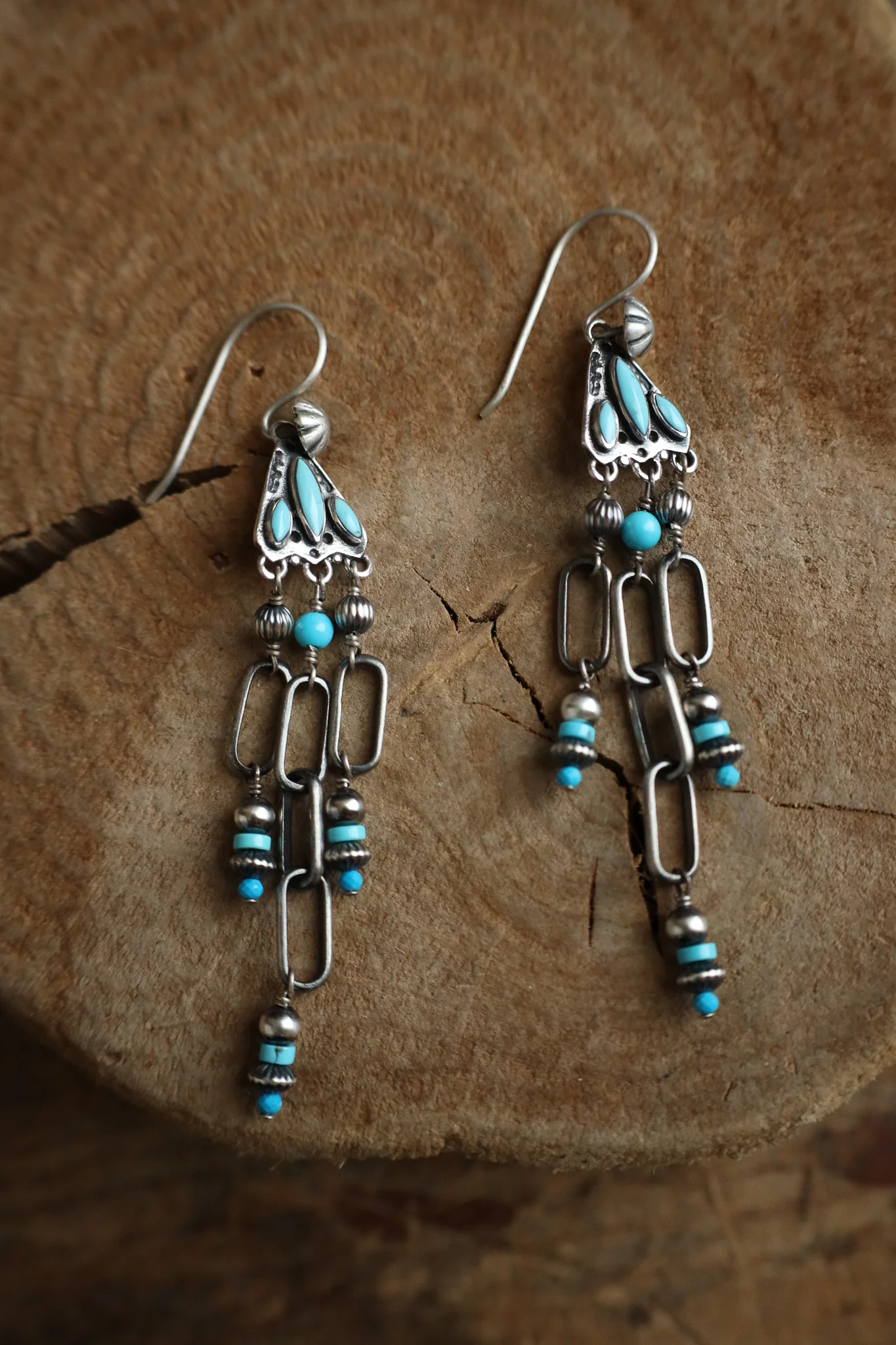 Peyote Bird Revival Dangle Earring - Image 3