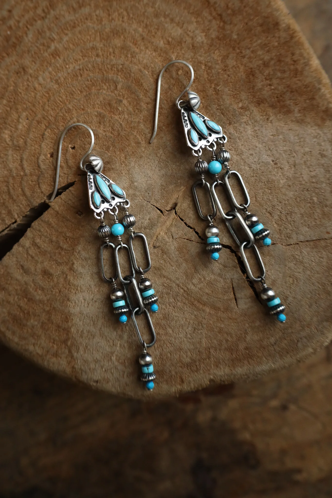 Peyote Bird Revival Dangle Earring - Image 4