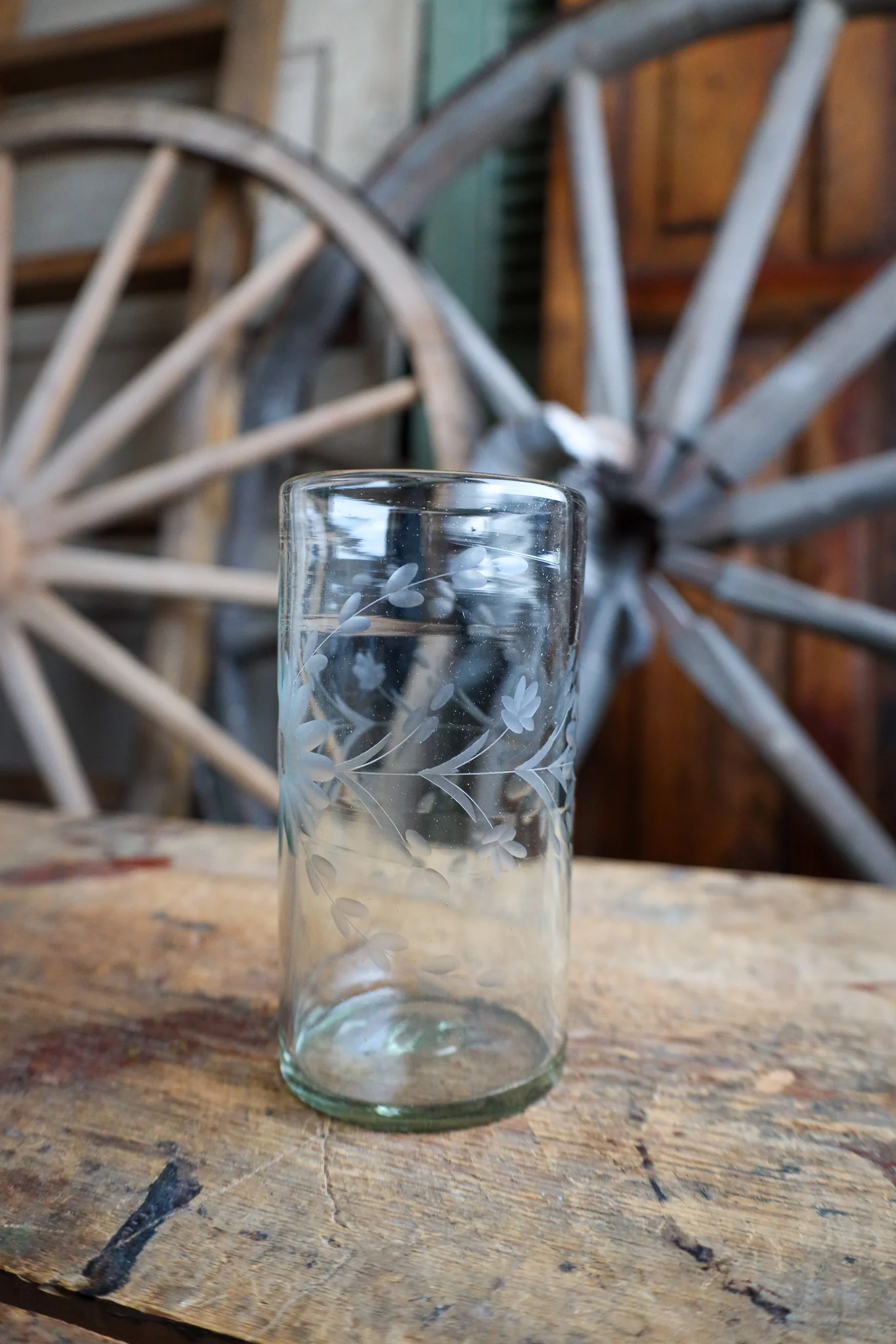 ROSE ANN HALL CONDESSA COOLER GLASS- CRYSTAL - Image 2