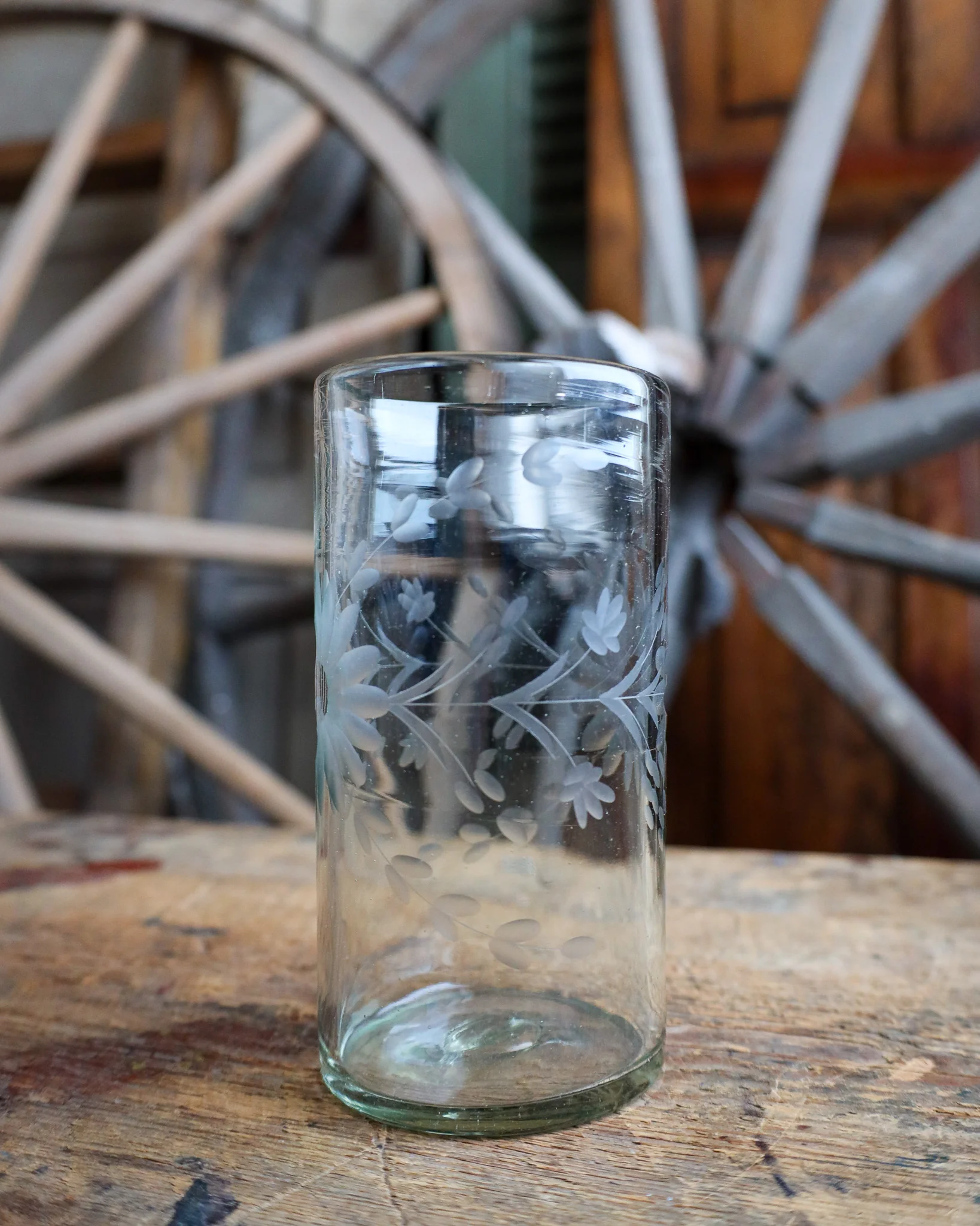 ROSE ANN HALL CONDESSA COOLER GLASS- CRYSTAL - Image 3