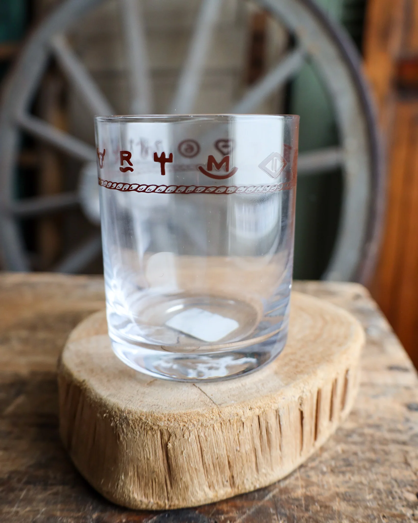 WEST CREATIONS DOUBLE OLD FASHIONED BRANDS GLASS - Image 3