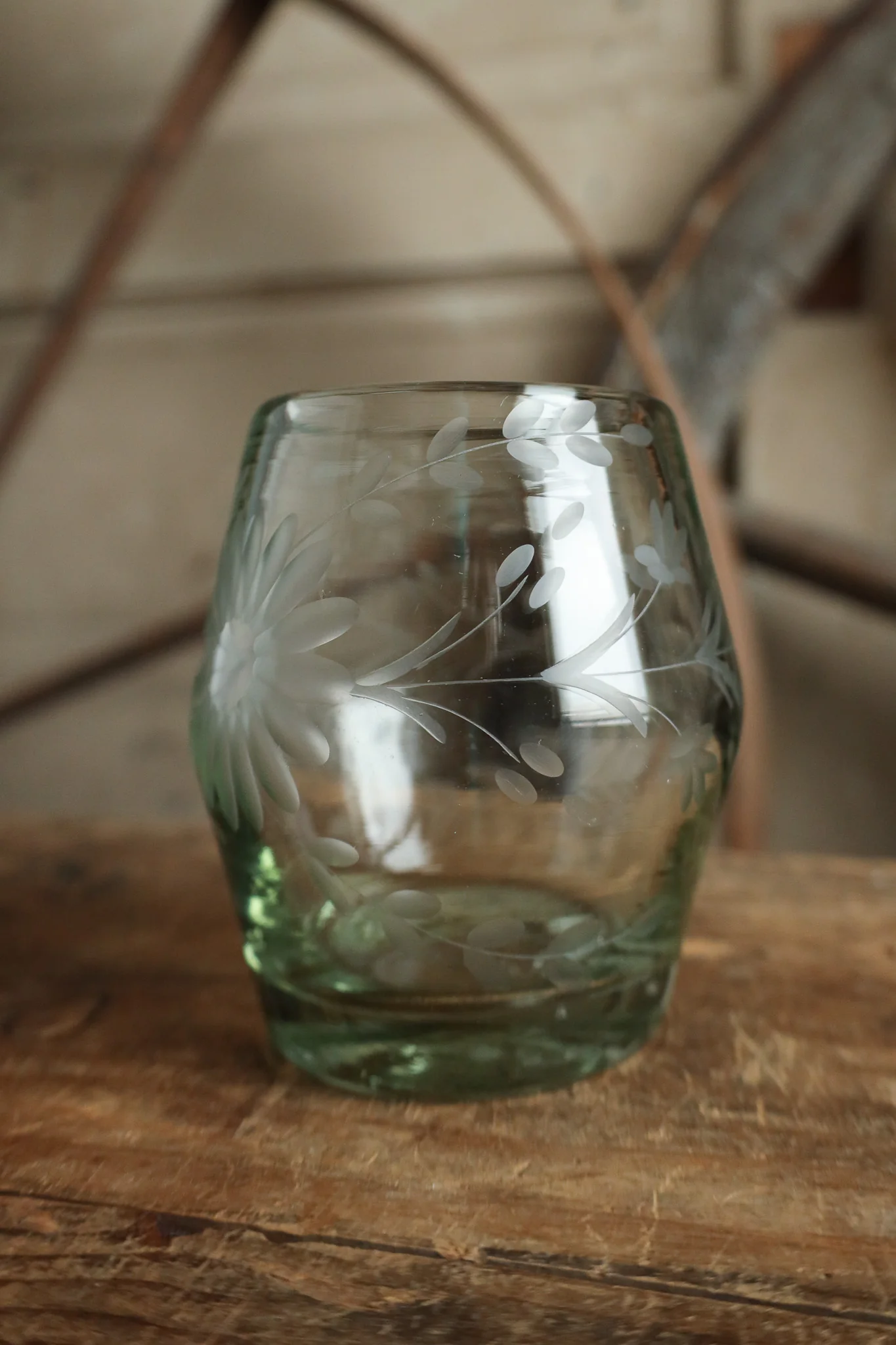 Rose Ann Hall Condessa Stemless Wine Glass- Clear - Image 2