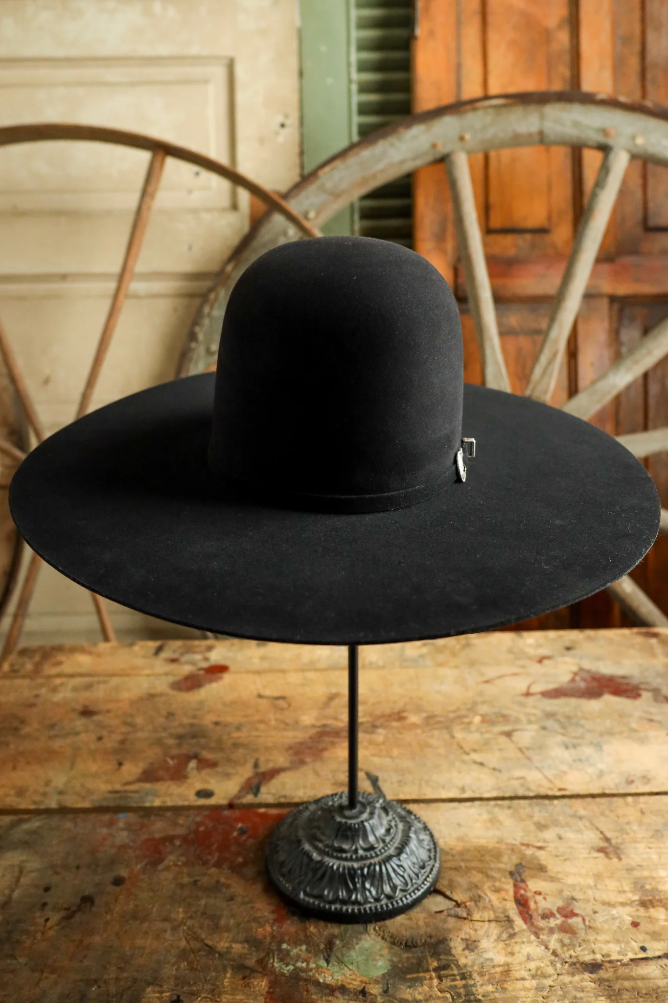 Atwood 5X Open Crown 5" Hat- Black - Image 3