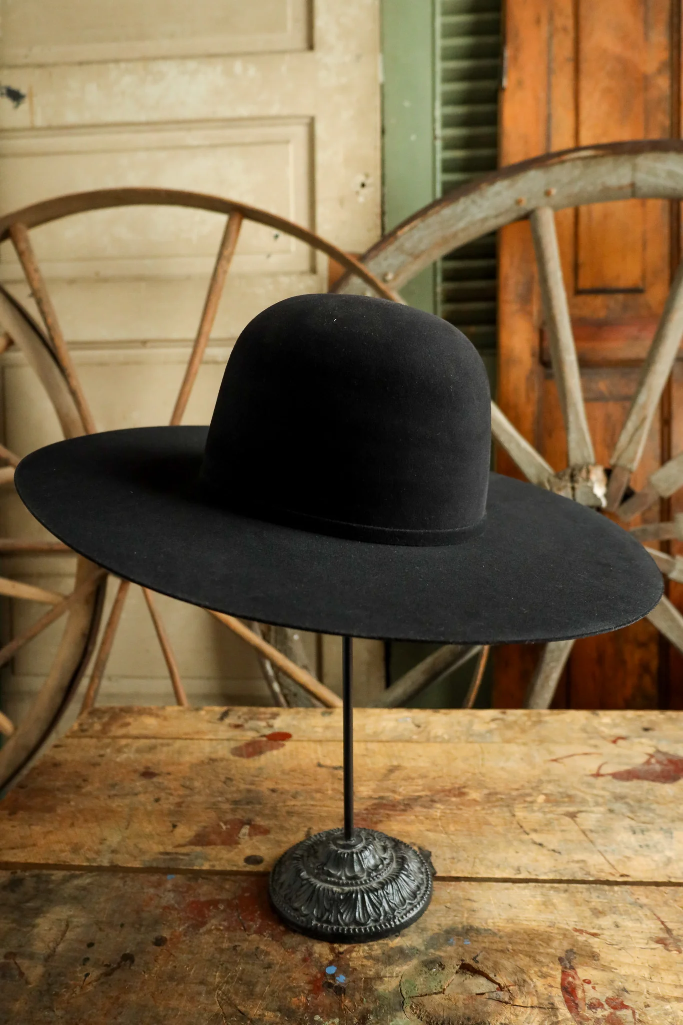 Atwood 5X Open Crown 5" Hat- Black - Image 5