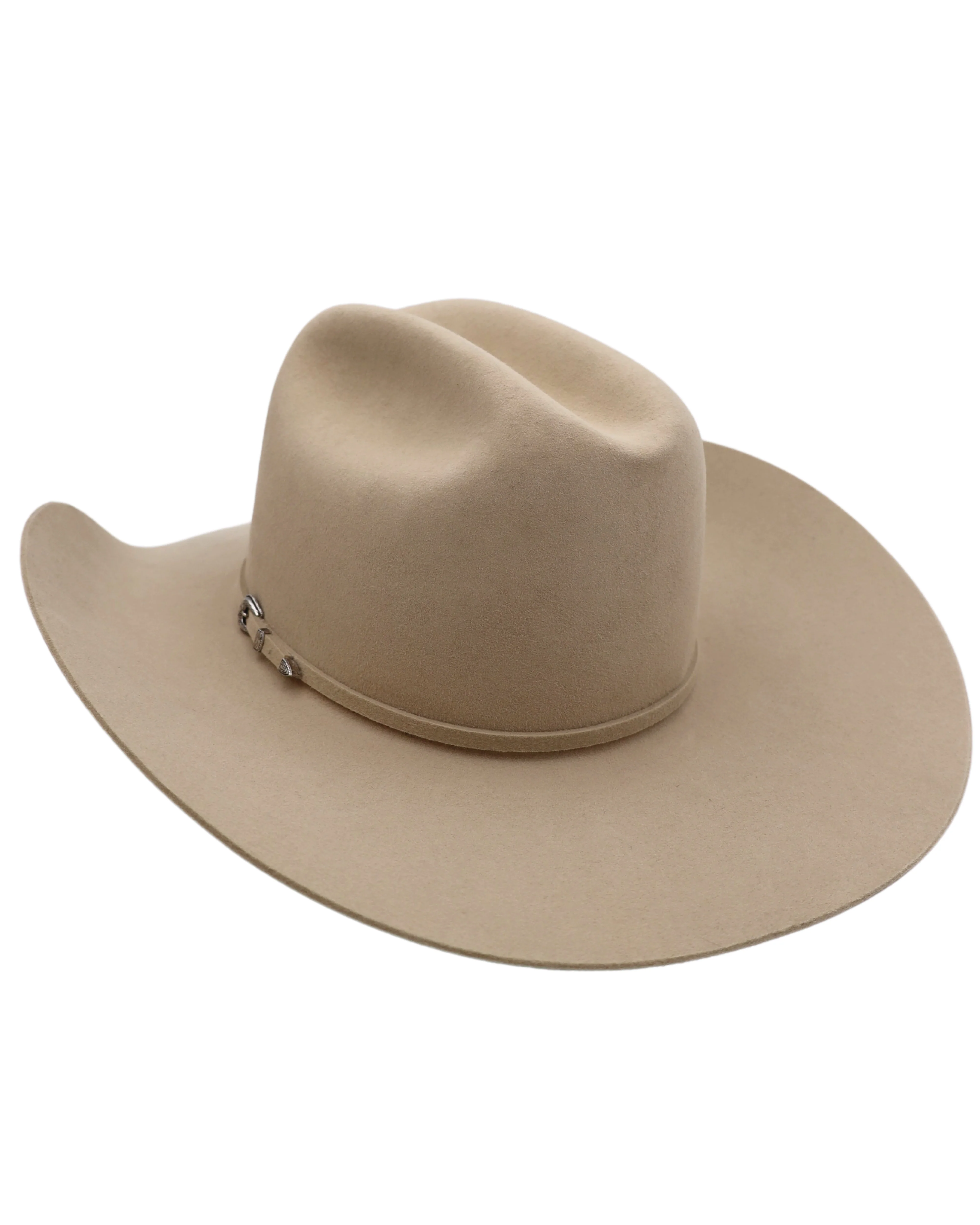 MAVERICK BRAND 7X LEGEND BUCKSKIN COWBOY HAT- BUCKSKIN - Image 3