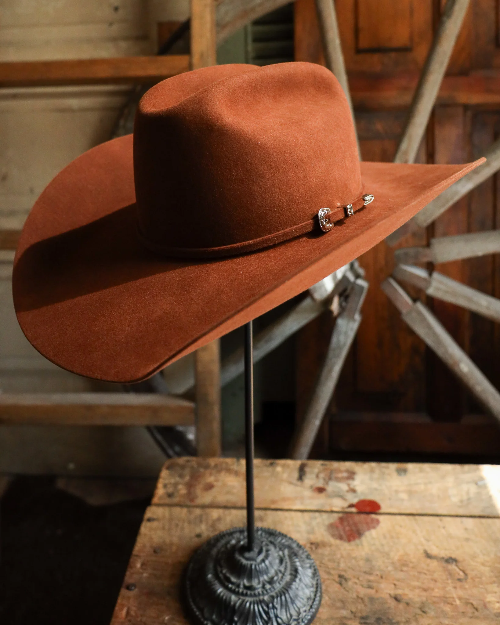 GREELEY HAT WORKS COMPETITOR HAT- RUST