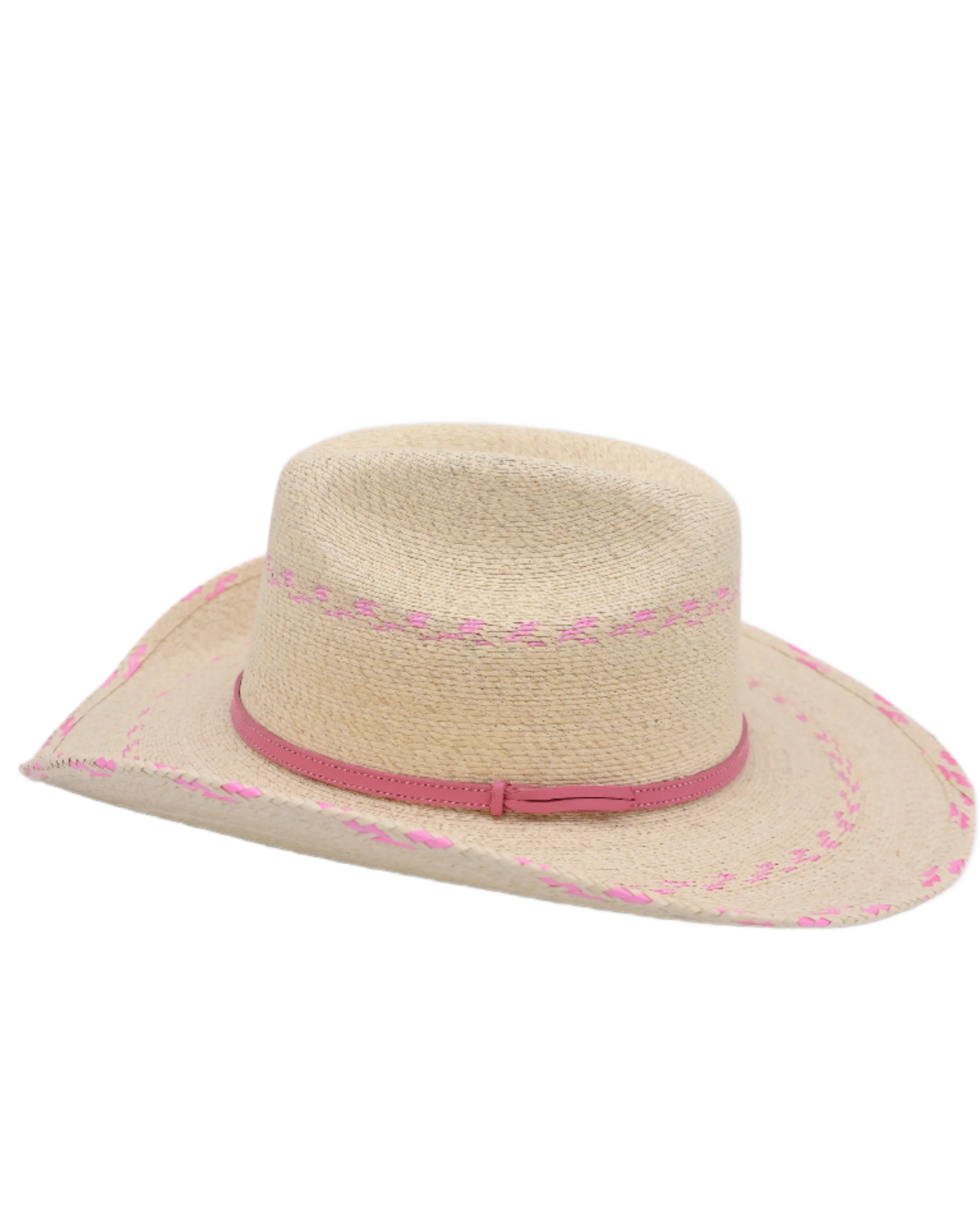 KIDS PINK PINTO COWBOY HAT - Image 3