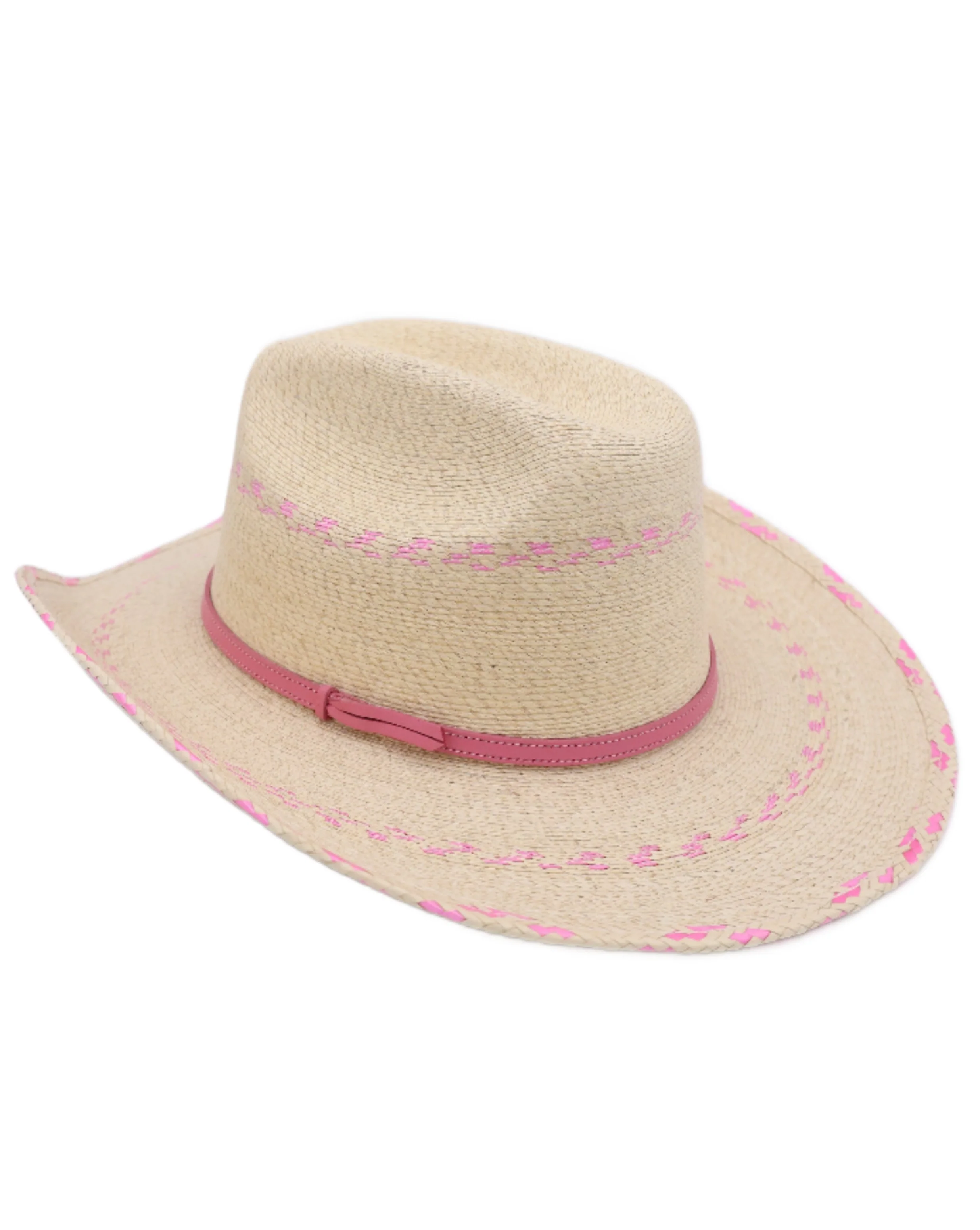 KIDS PINK PINTO COWBOY HAT - Image 4