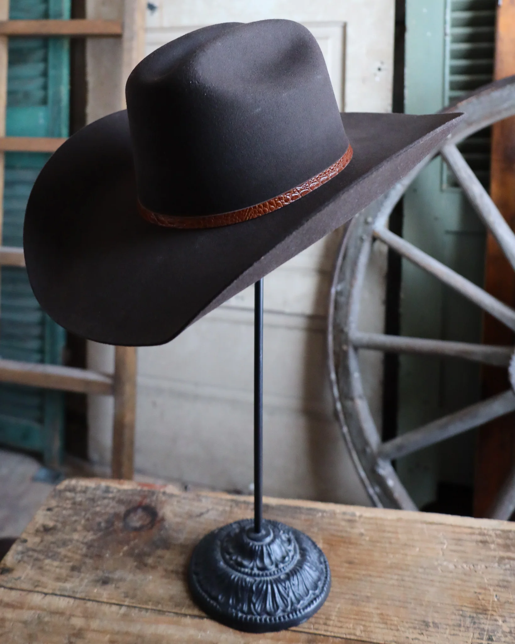 MAVERICK SHELBY CHOCOLATE HAT - Image 9