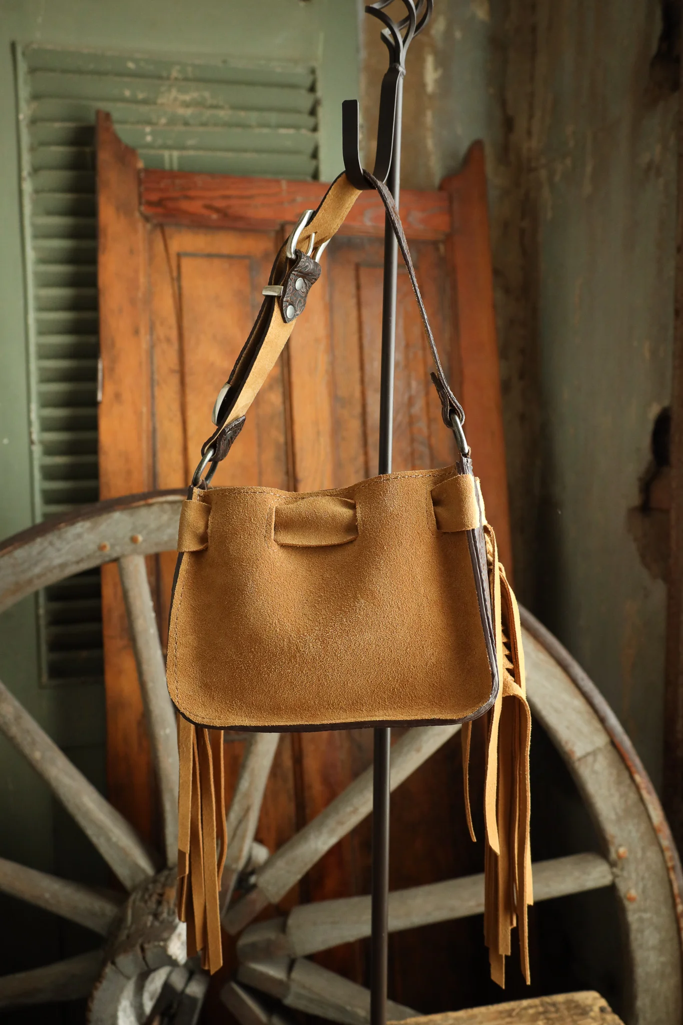 Lovleathers Mini Tote Cognac Handbag - Image 7