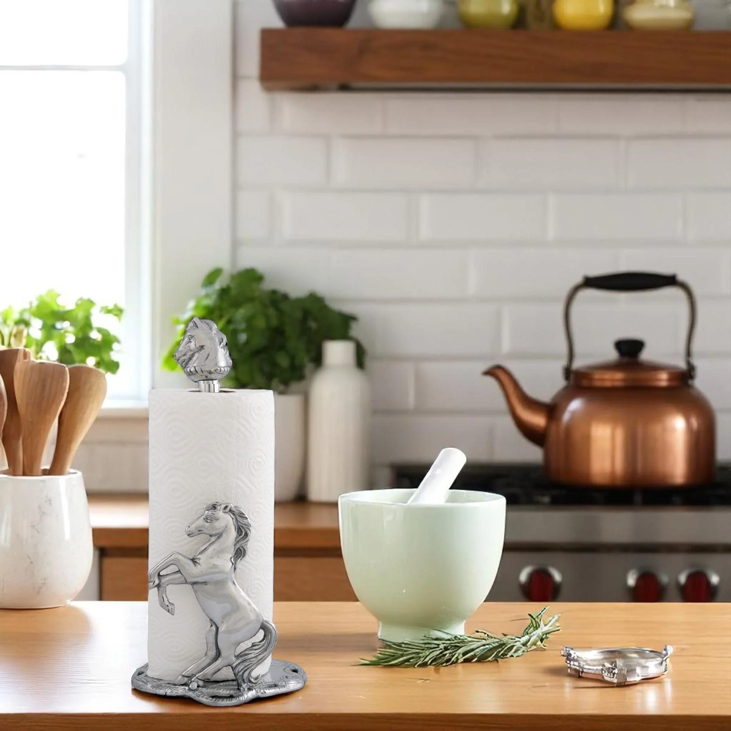 Arthur Court Horse Paper Towel Holder - Image 3