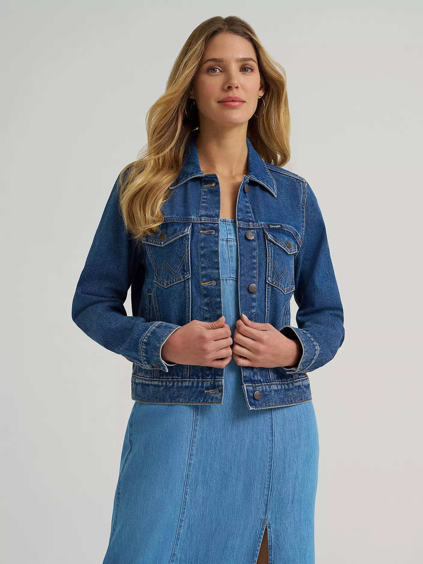 Wrangler Western Unlined Denim Jacket