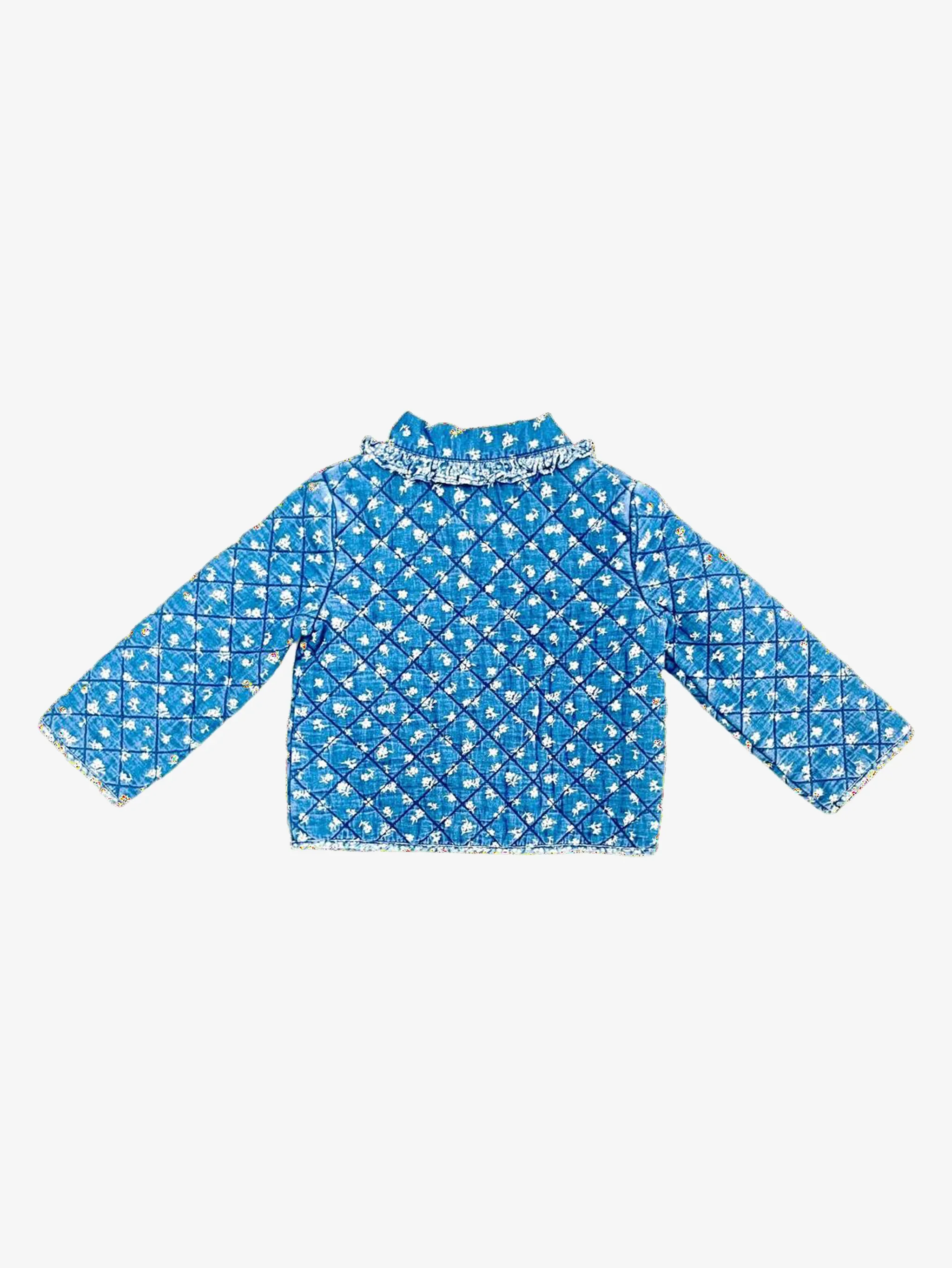 Blu & Blue Kid's Minnie Quilted Jacket - Image 2