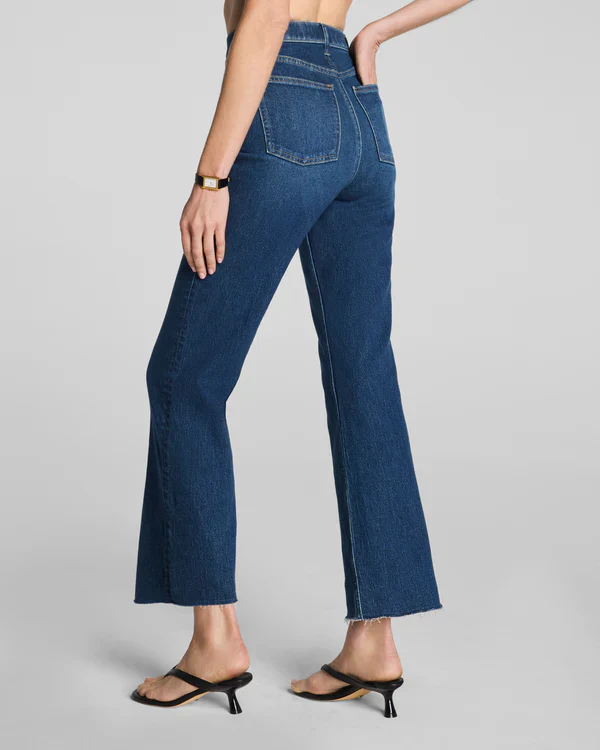 SPANXshape™ Authentic 360 Raw Hem Kick Flare Jeans - Image 3