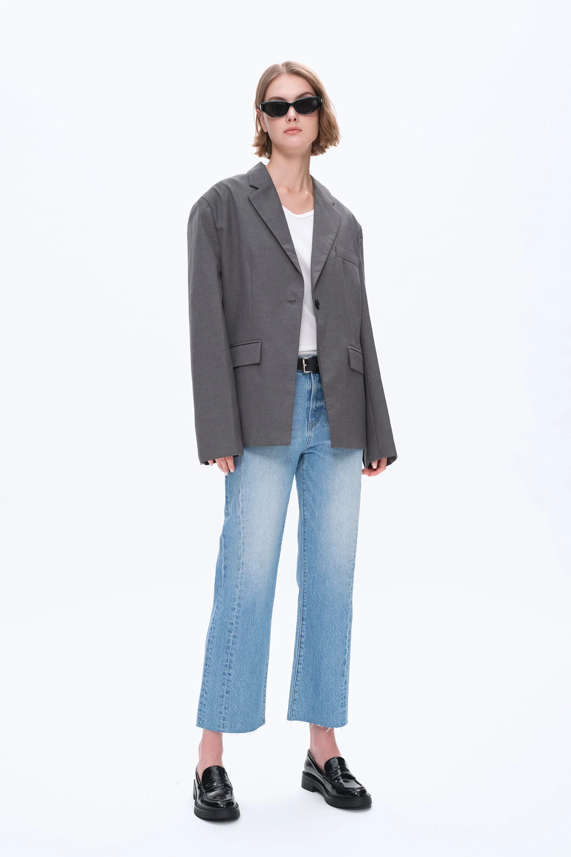 Bayeas High Rise Straight Leg Jeans - Image 3