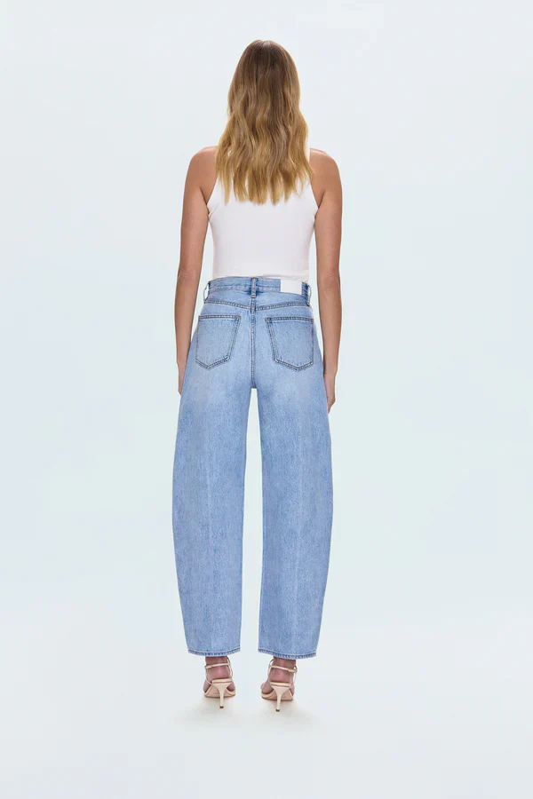 Pistola Wes High Rise Barrel Jean - Gaze - Image 6