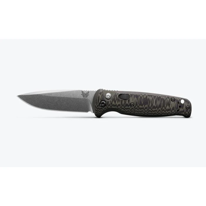 Benchmade CLA Green & Black G10 Knife - Image 2