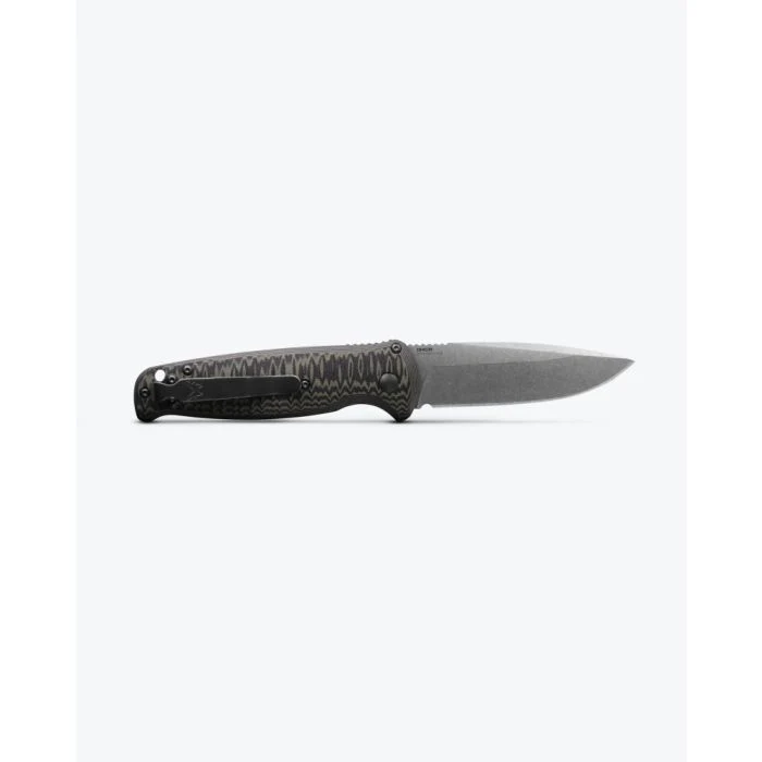 Benchmade CLA Green & Black G10 Knife - Image 4