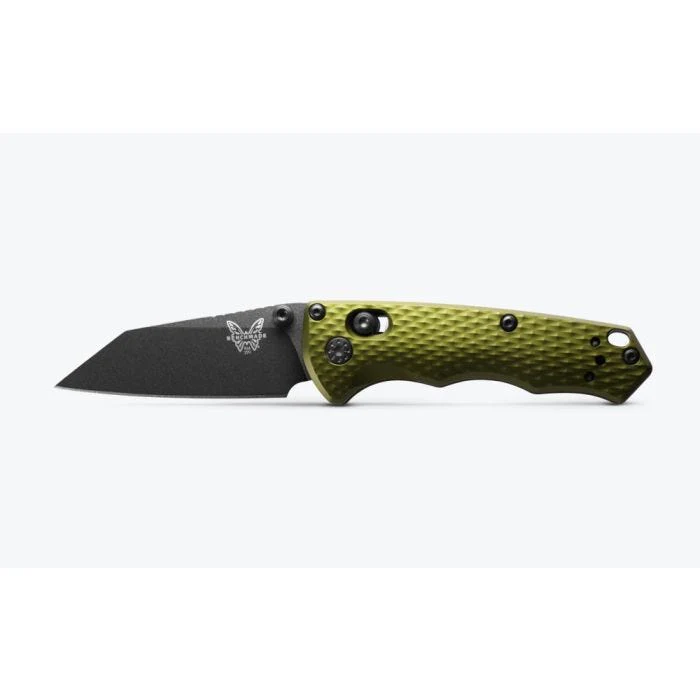 Benchmade Full Immunity™ Woodland Green Aluminum Wharncliffe Kinfe - Image 2