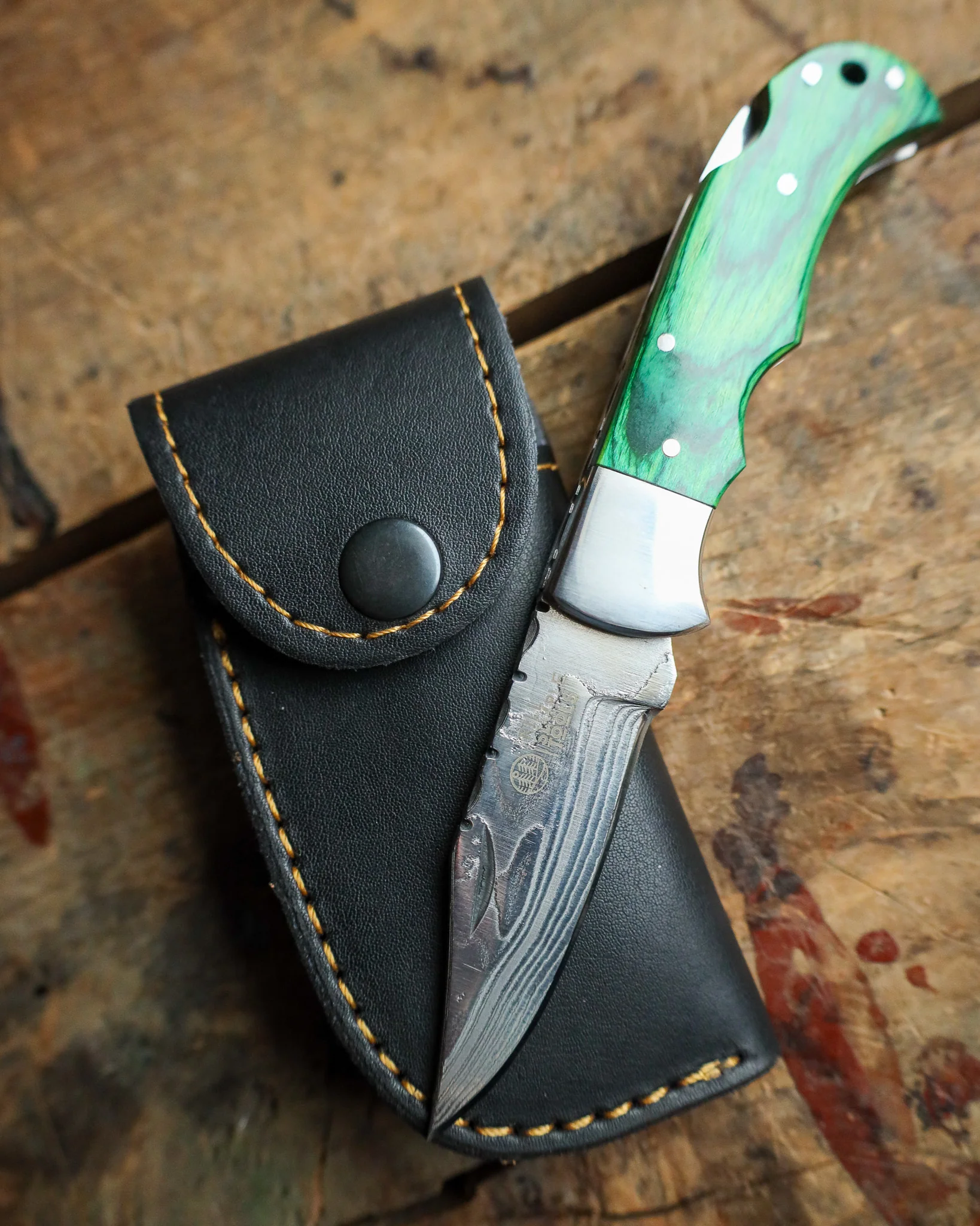 Rill Simple Tools Irish Whiskey Stainless With Sheath Knife - Image 4