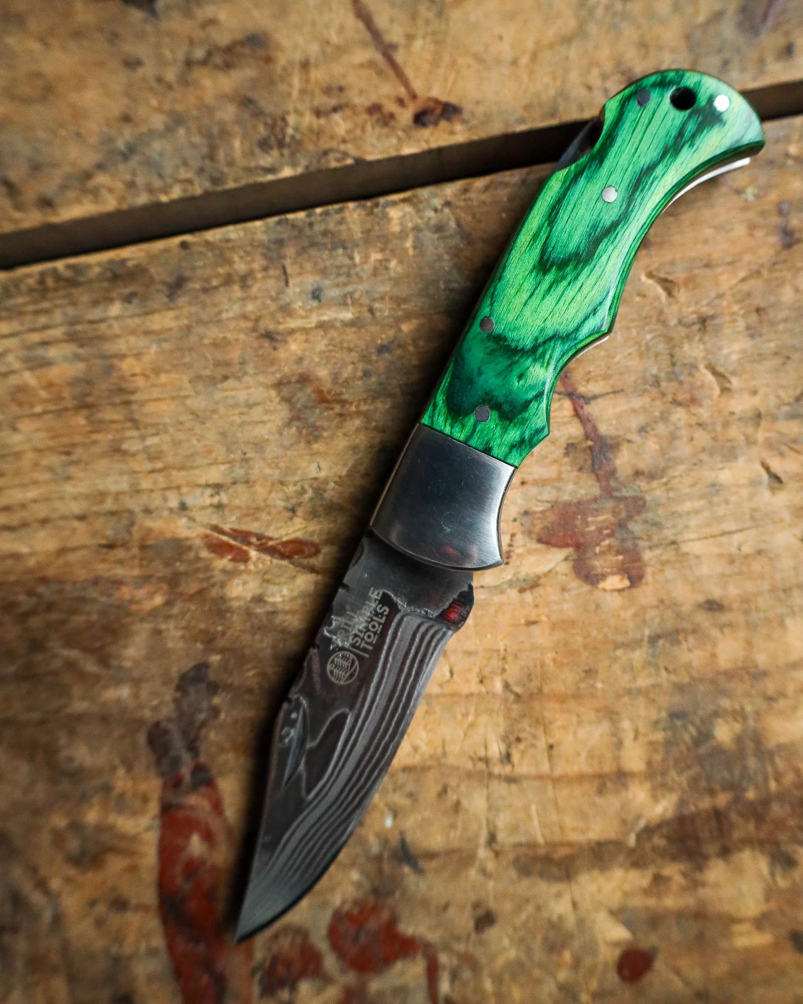 Rill Simple Tools Irish Whiskey Stainless With Sheath Knife - Image 5