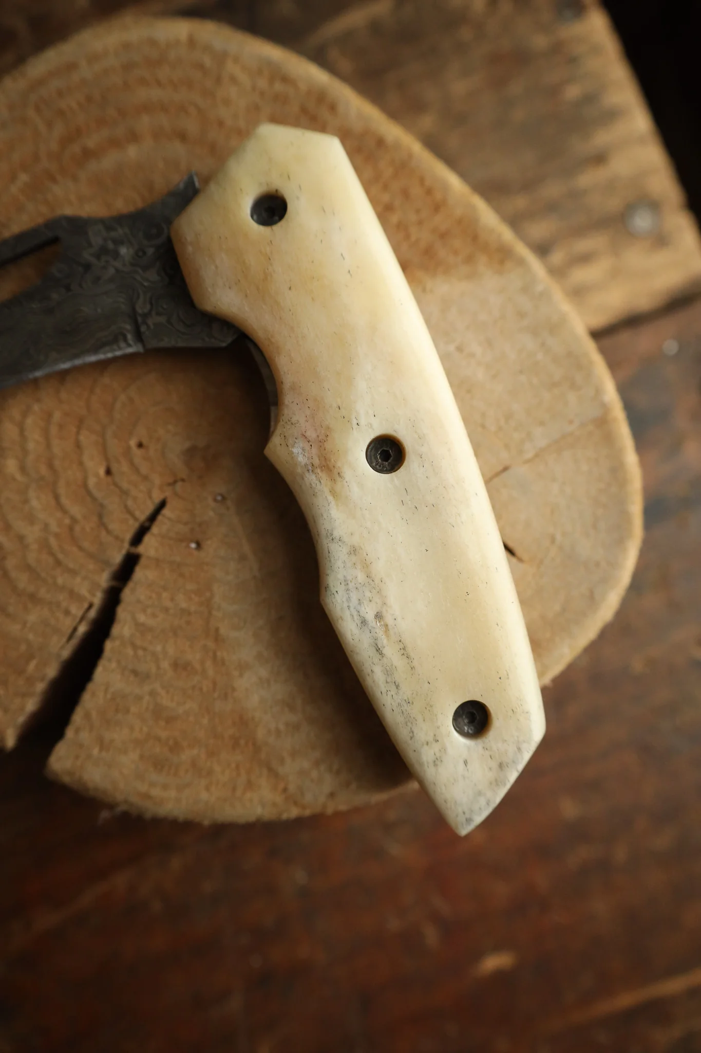 Knives & Wives Malachi Folder With Bone Knife - Image 4
