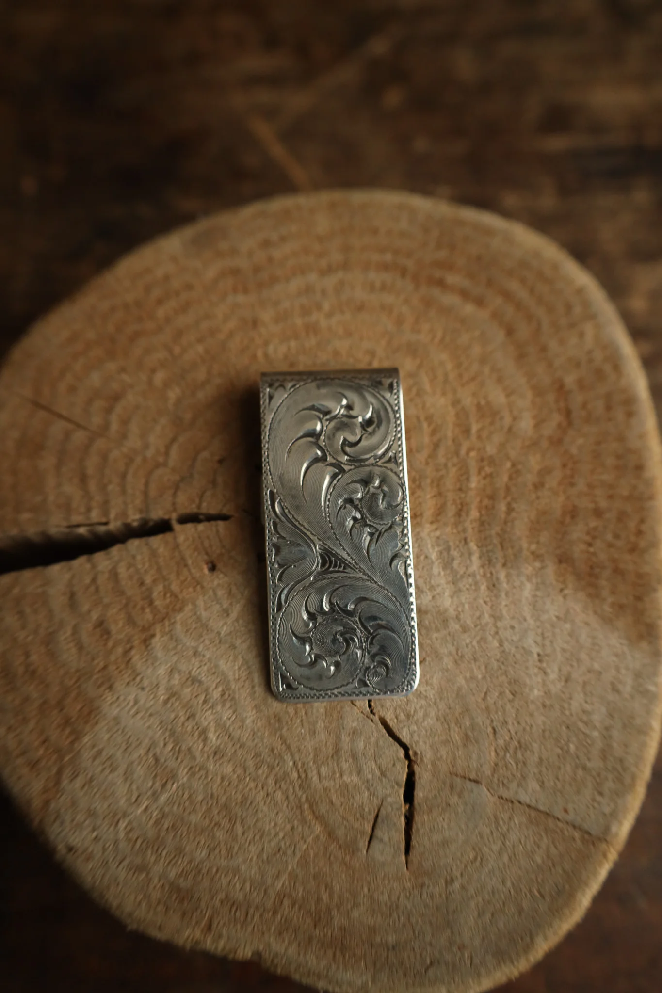 Comstock Heritage Classic Scroll Money Clip - Image 4