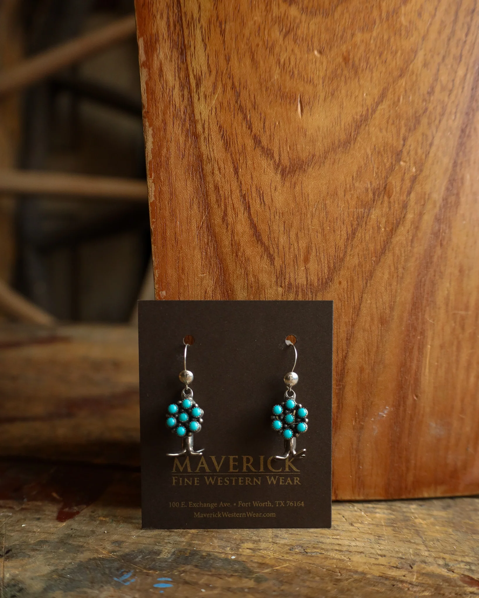 Peyote Bird Turquoise Dots Flowers Naja Squash Blossom Necklace And Earring Set - Image 3