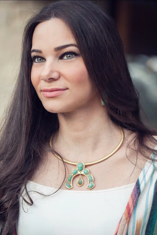 CHRISTINA GREENE SQUASH BLOSSOM PENDANT - Image 2