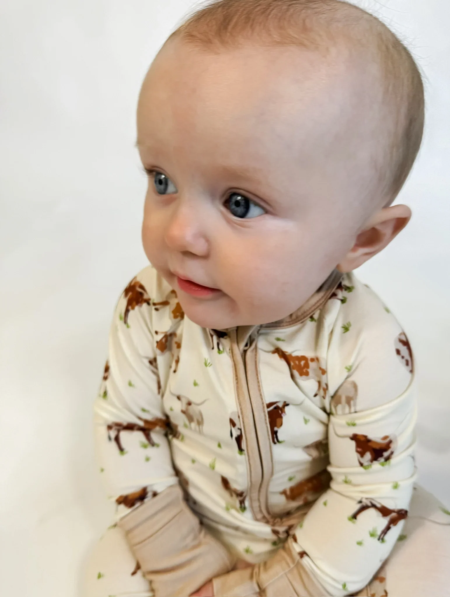 Goosies Convertible Zip Pajamas - Longhorns - Image 2