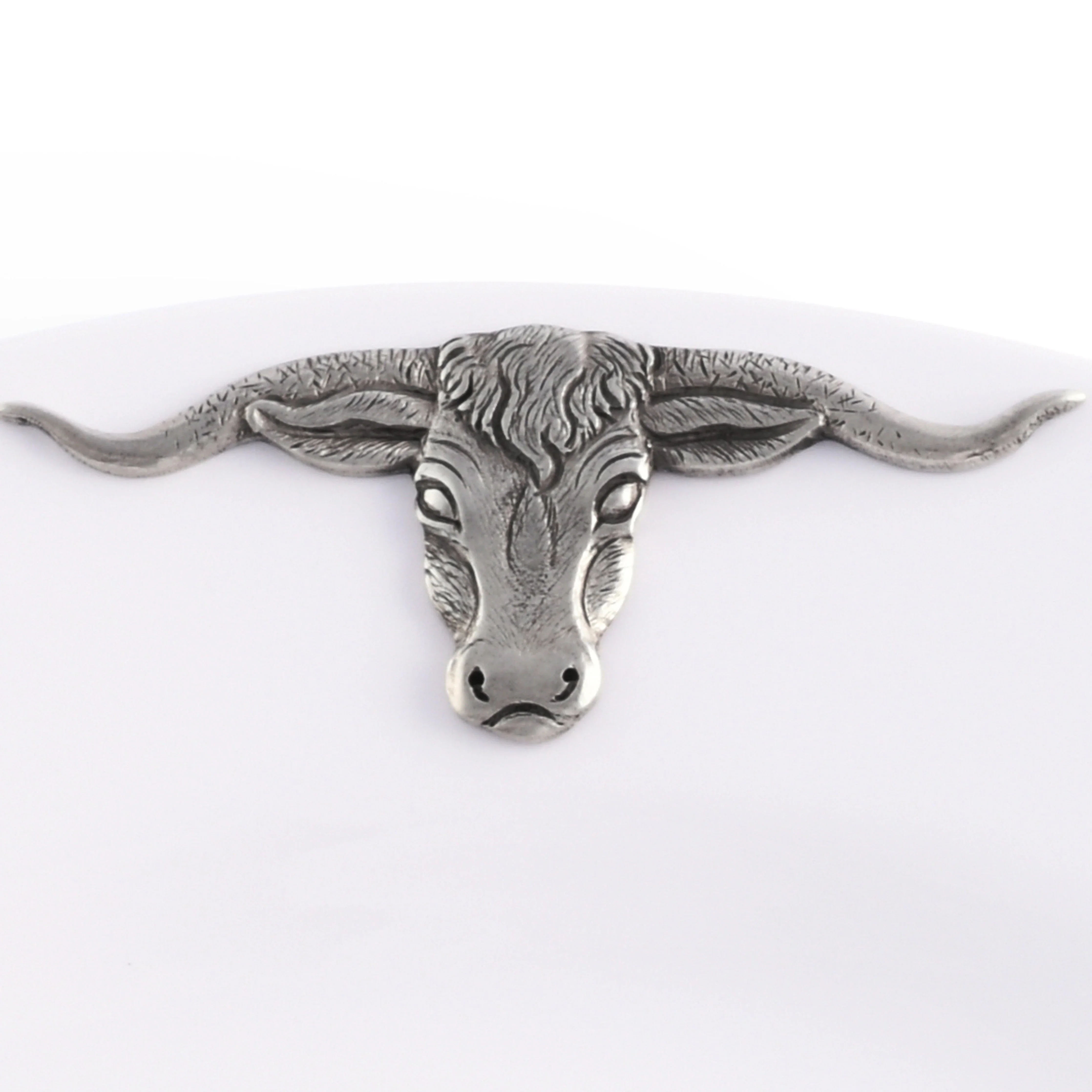 Arthur Court Longhorn Melamine Lunch Plates - Set of 4 - Image 8