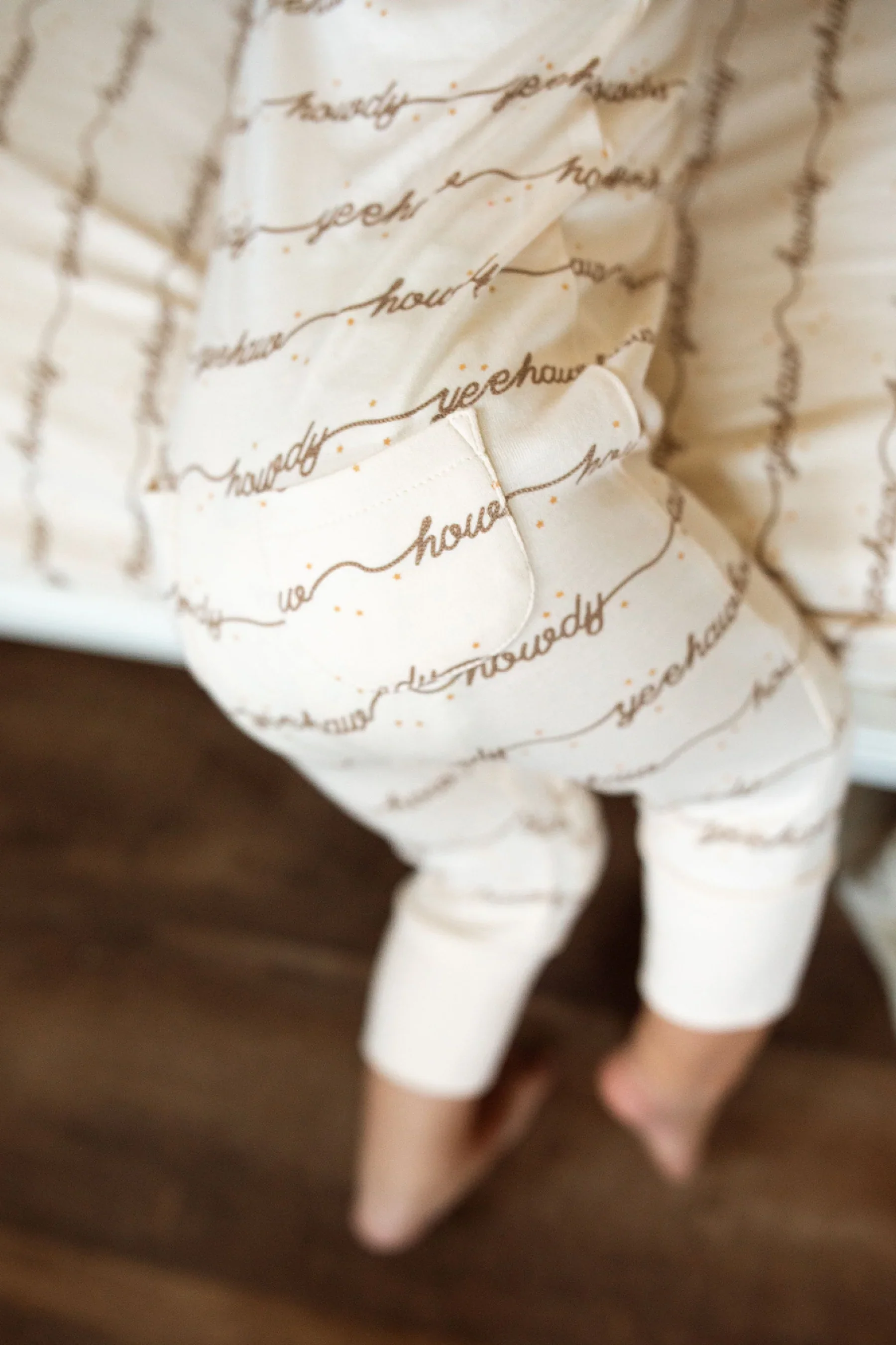 L'oved Baby Howdy | Organic Zipper Romper - Image 4