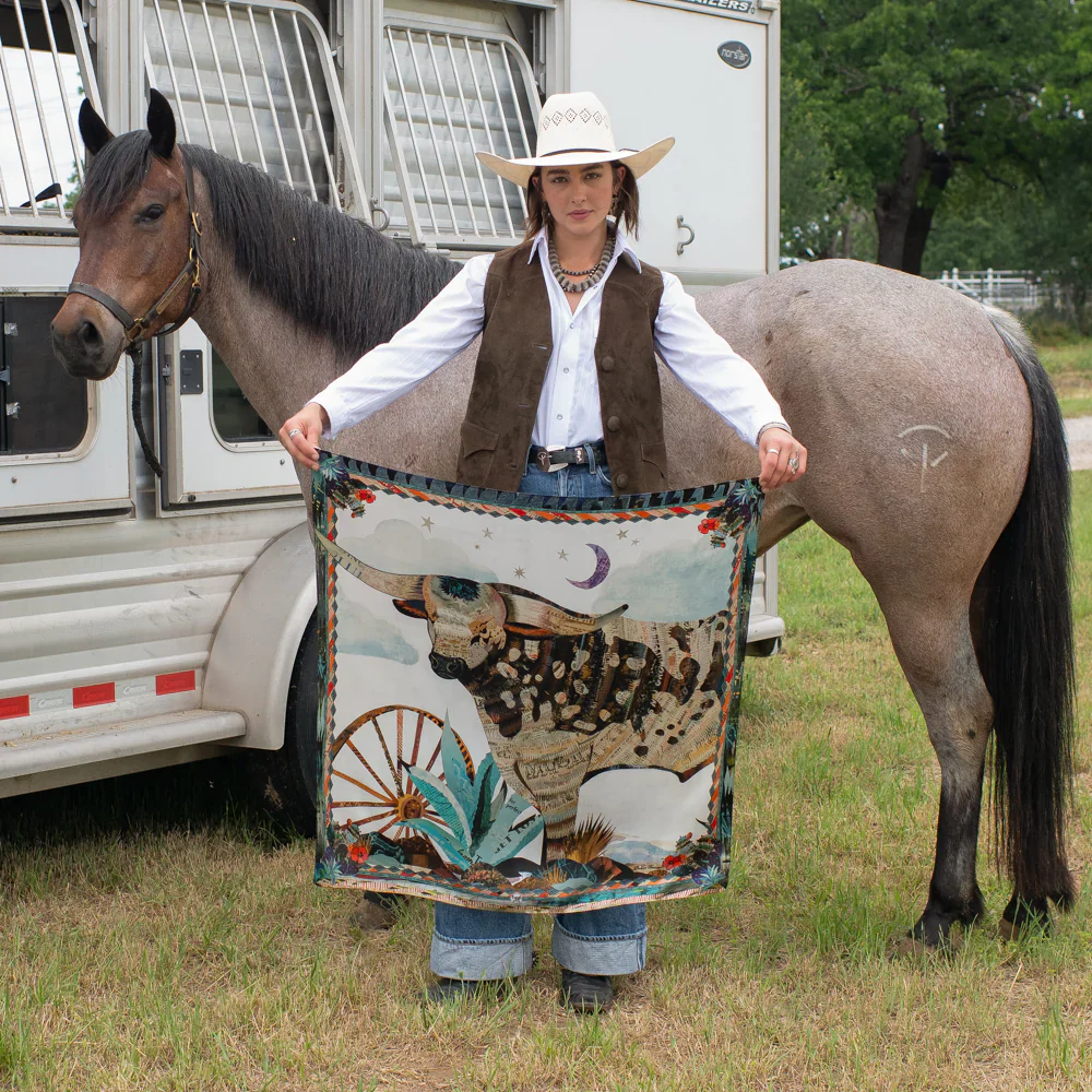 BROKEN SPOKE SHORTY 26" SCARF - Image 4