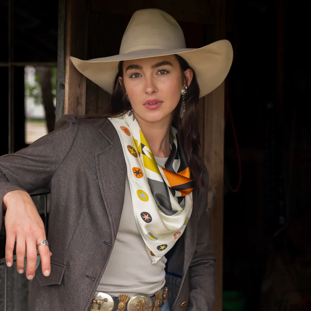 BRONC RIDER LONG TALL35" SCARF - Image 3