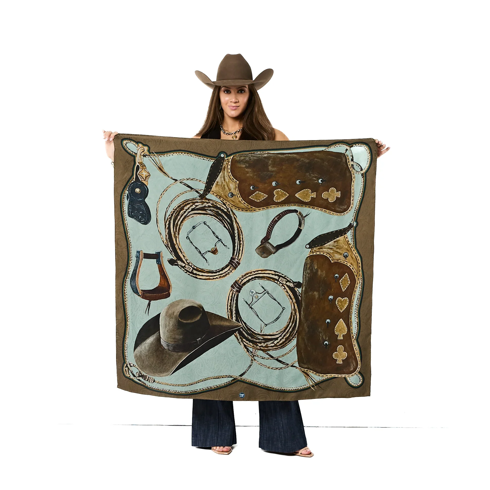 Fringe Blue Label Gettin' Western - Taupe
