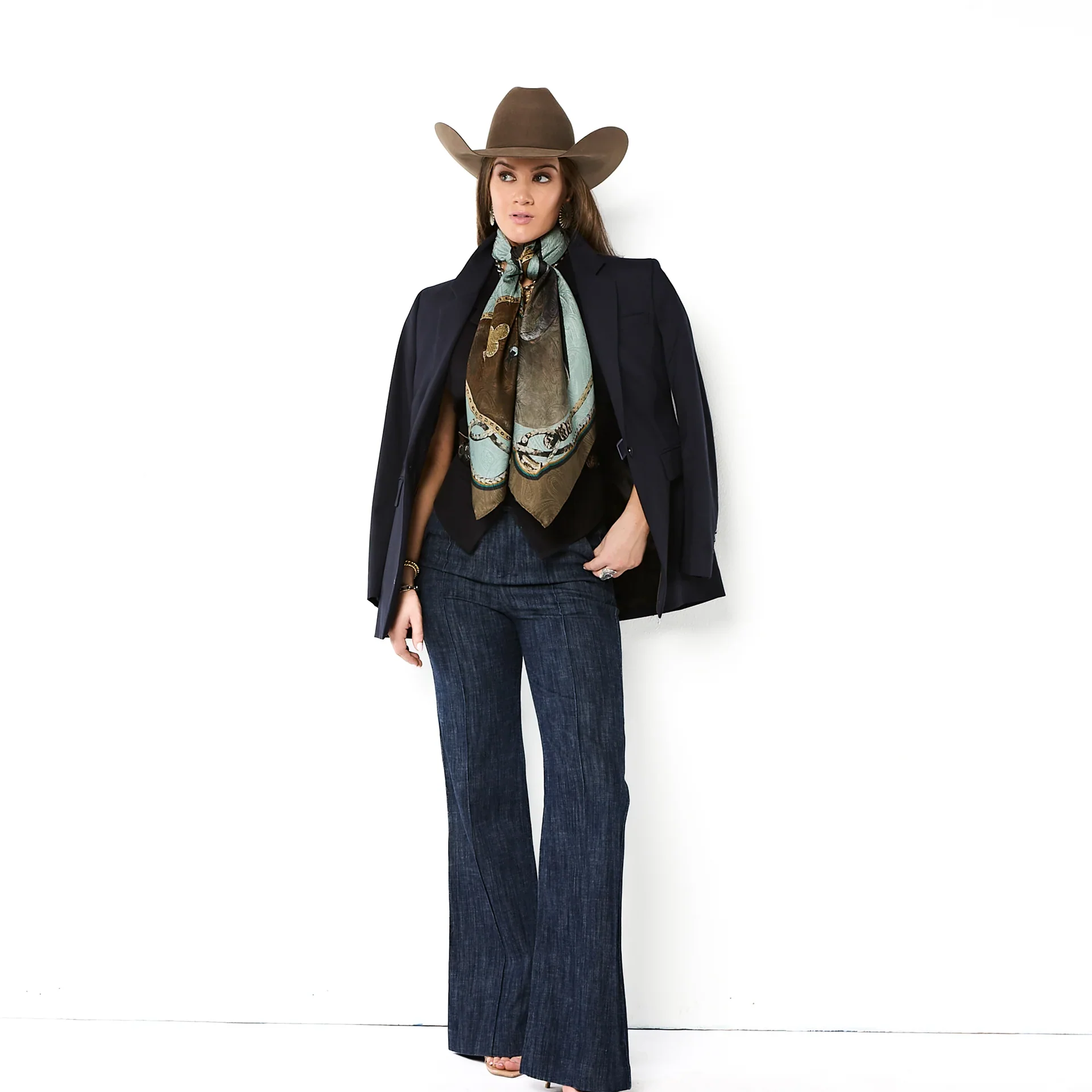 Fringe Blue Label Gettin' Western - Taupe - Image 2