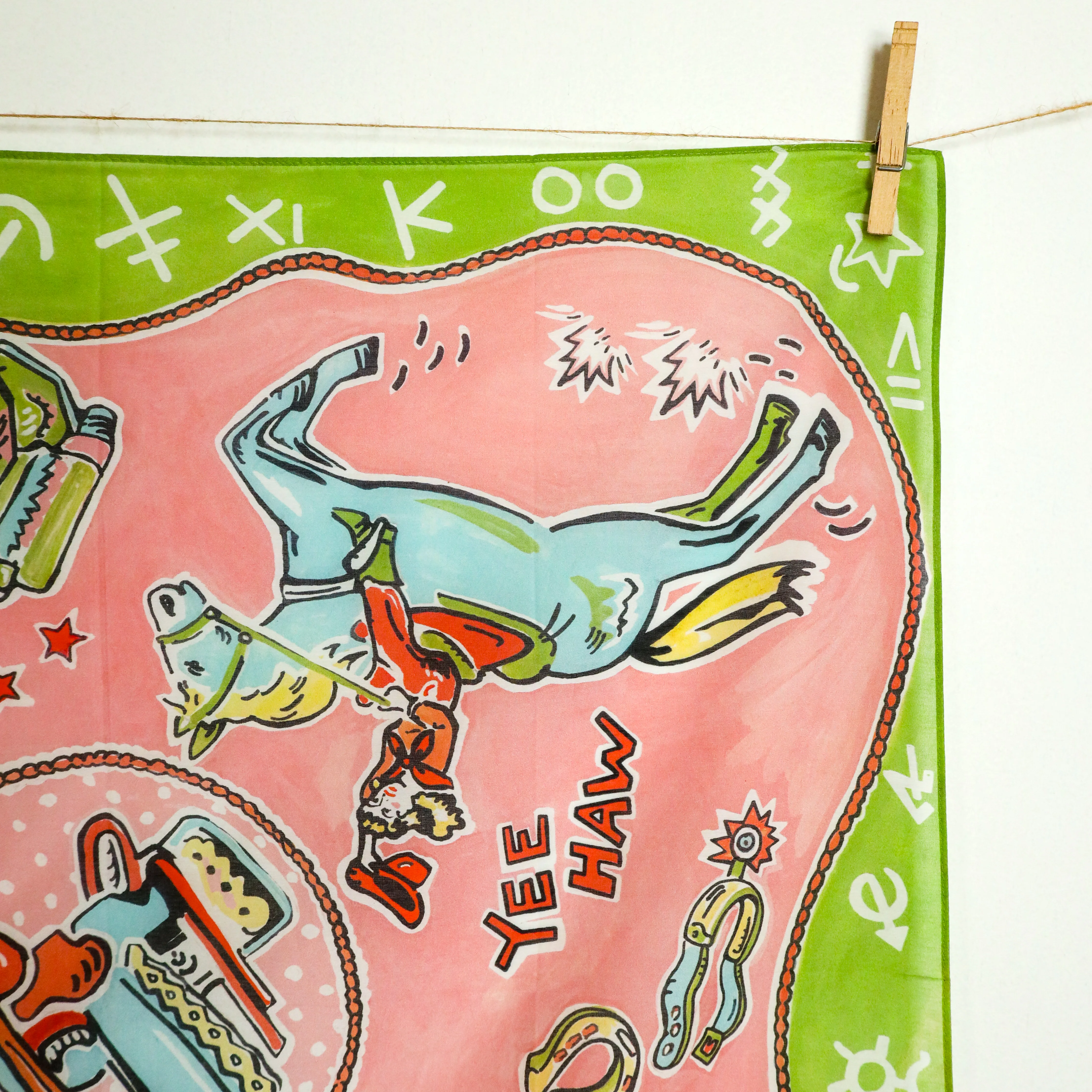 Xoxoart Saddle Up Cowgirl Shorty Scarf - Image 4