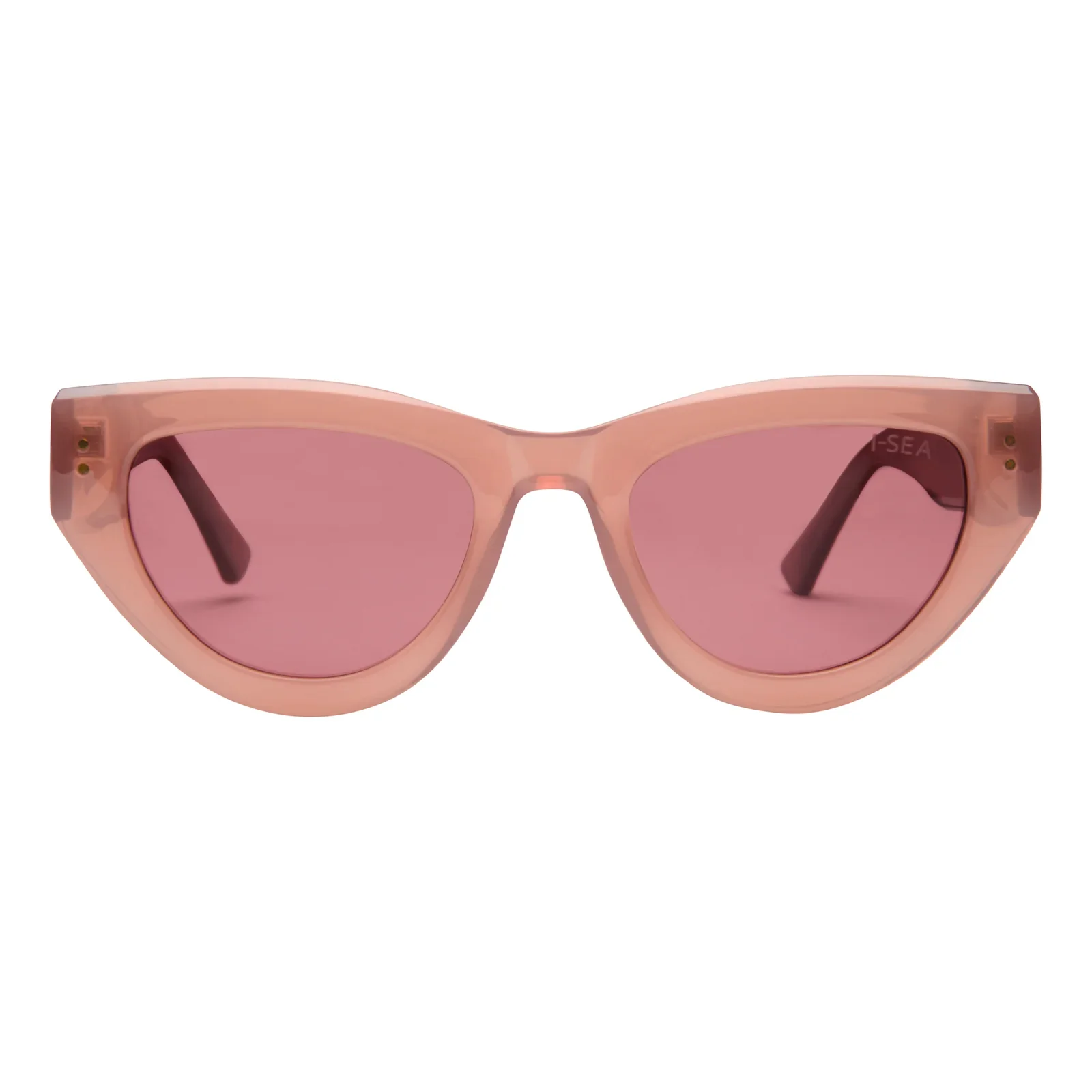 I-SEA LOLA DUSTY ROSE/PLUM SUNGLASSES