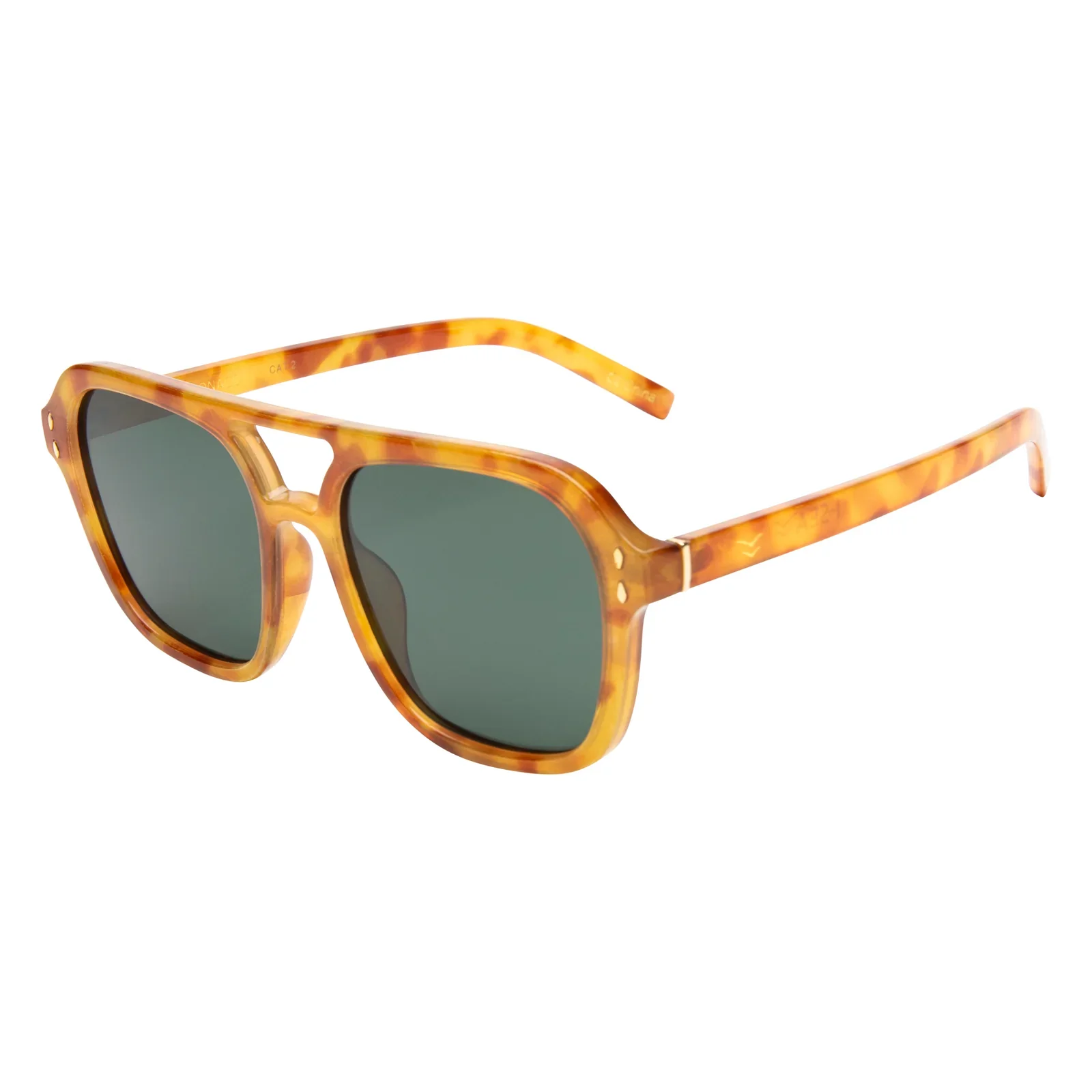 I-SEA MONACO HONEY TORT/GREEN SUNGLASSES - Image 2