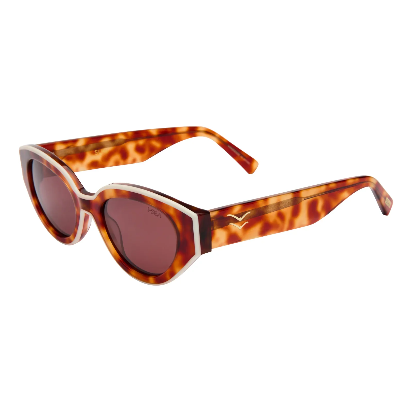 I-SEA SUKI HONEY TORT/PLUM SUNGLASSES - Image 2