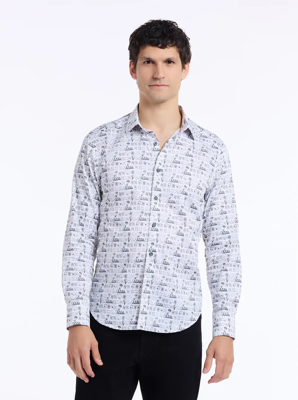 Robert Graham 52 PICK UP LONG SLEEVE BUTTON DOWN SHIRT