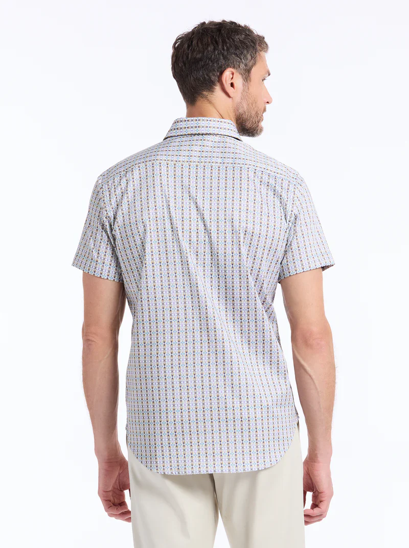 ROBERT GRAHAM ABBOTSWELL SHORT SLEEVE BUTTON DOWN SHIRT - Image 4