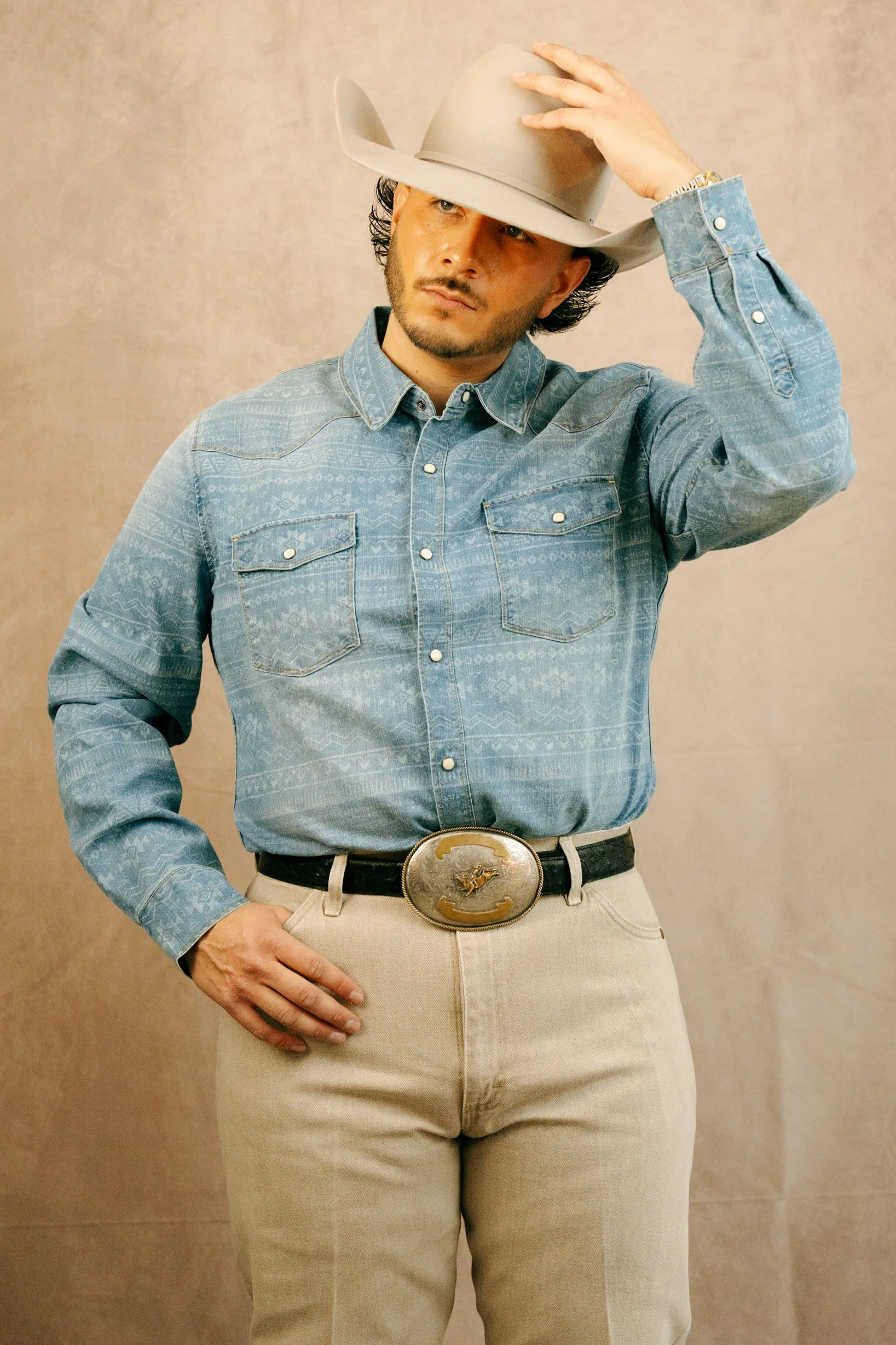 Canyon Of Heros Aztec Denim Shirt