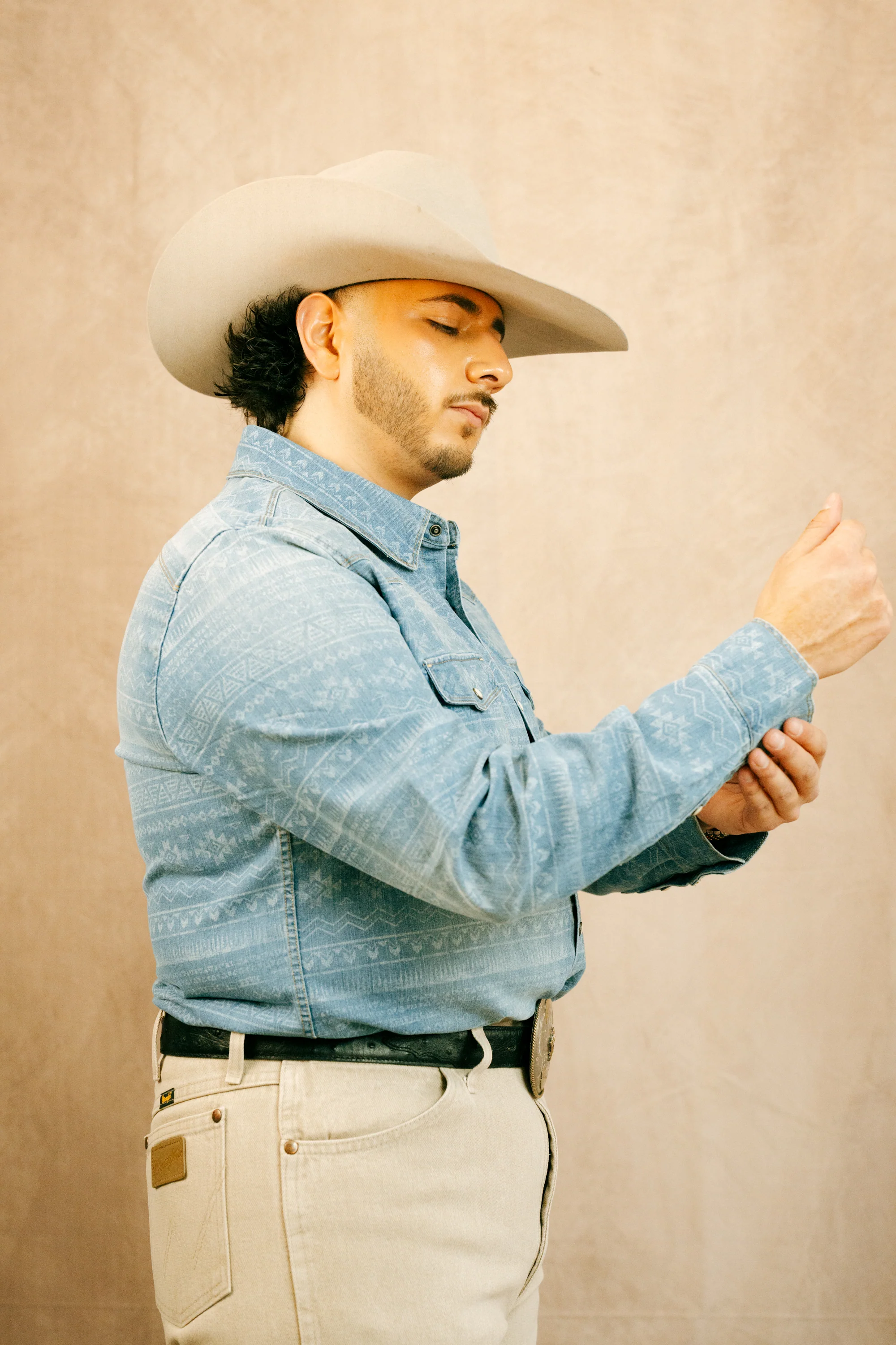 Canyon Of Heros Aztec Denim Shirt - Image 4
