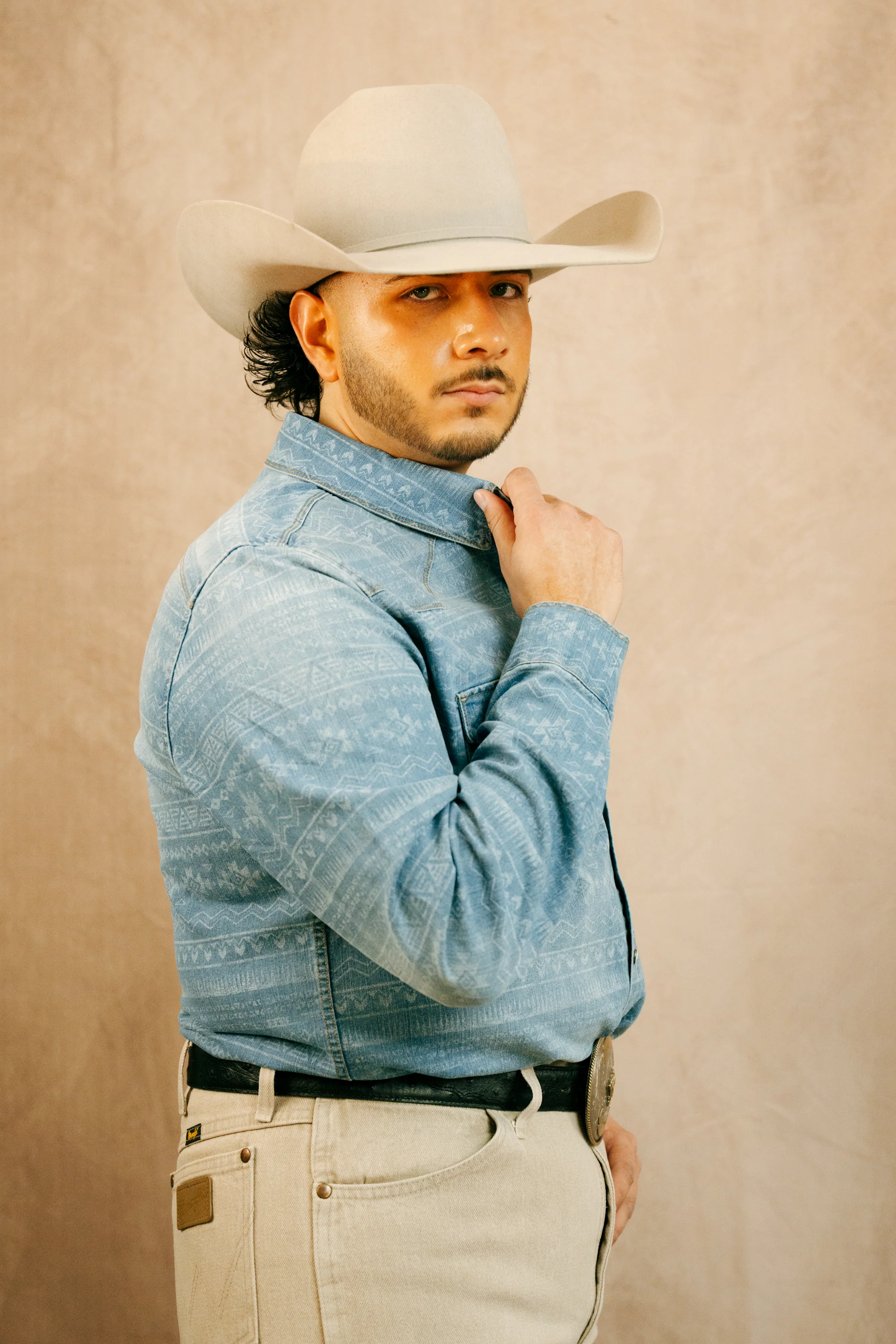 Canyon Of Heros Aztec Denim Shirt - Image 5