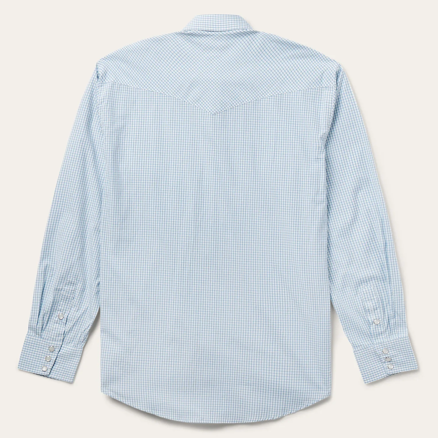 Stetson Two Stripe Check Western Shirt - Image 4