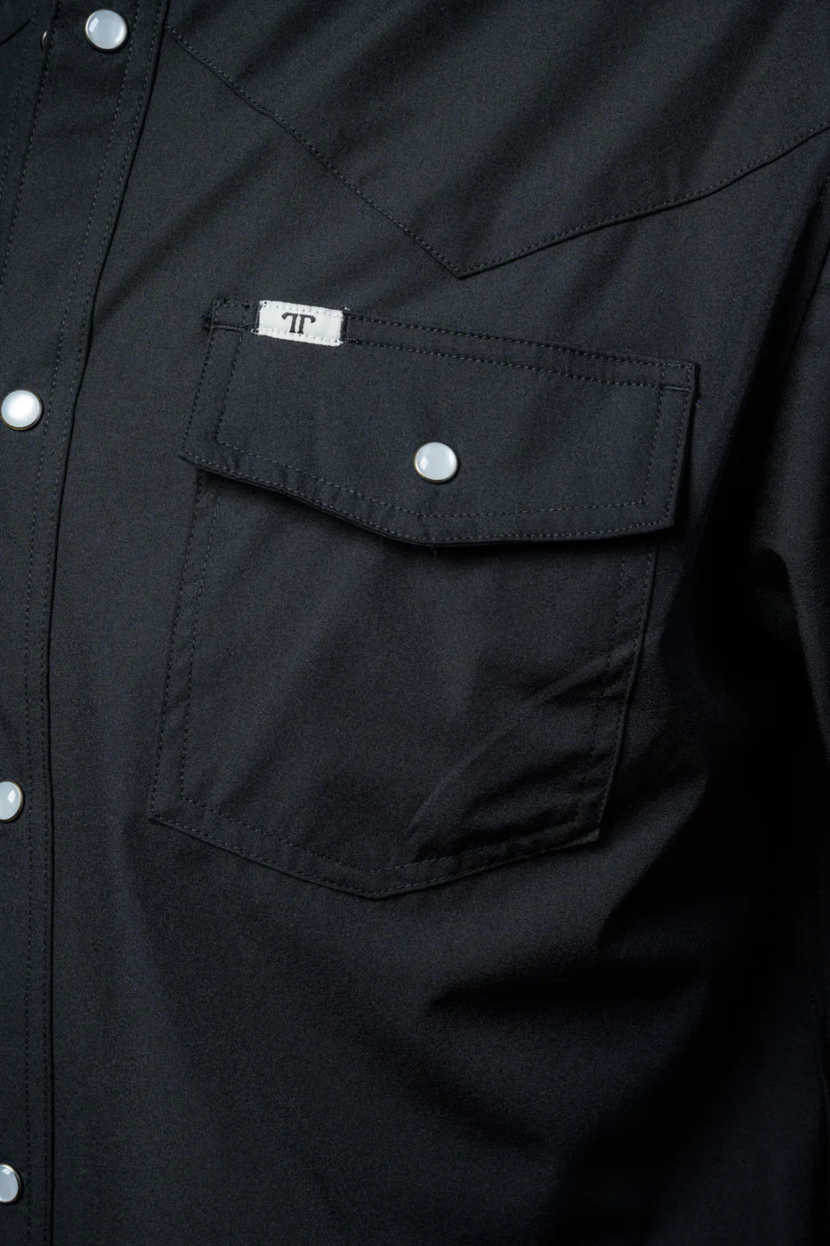 Ferrell CORE - Men's Black Short Sleeve Snap Shirt - Image 4