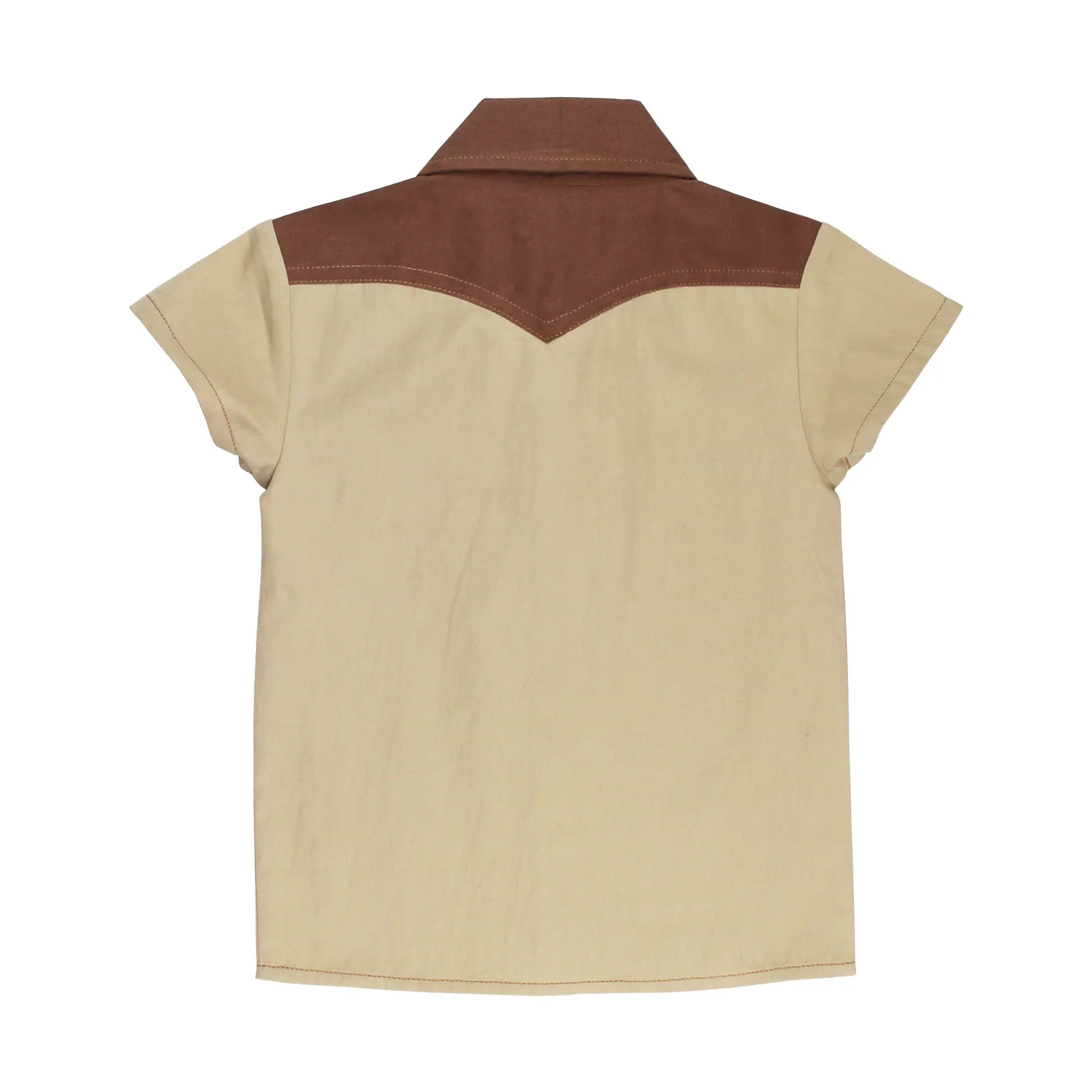 L'oved Baby Oatmeal | Kids' Western Button-Up Shirt - Image 2