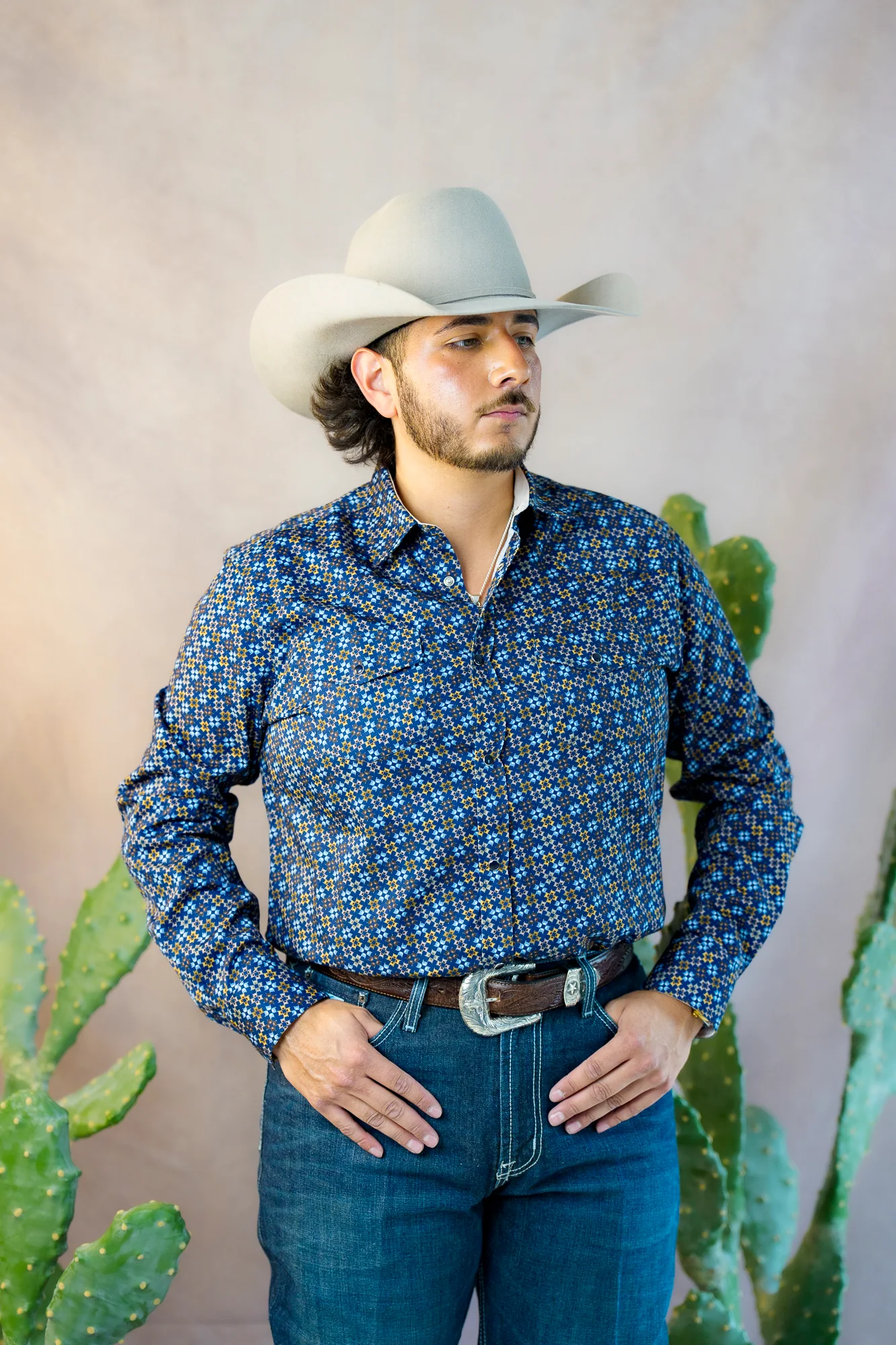 Maverick Exclusive Long Sleeve Pearl Snap Shirt - Image 4